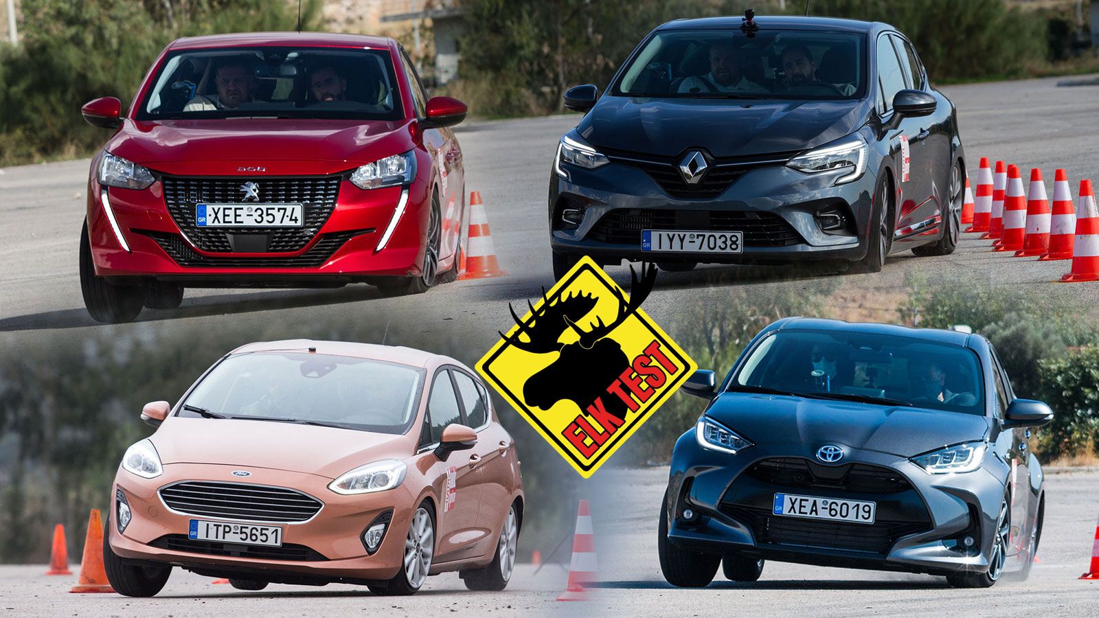 Ford Fiesta Vs Peugeot 208 Vs Renault Clio Vs Toyota Yaris