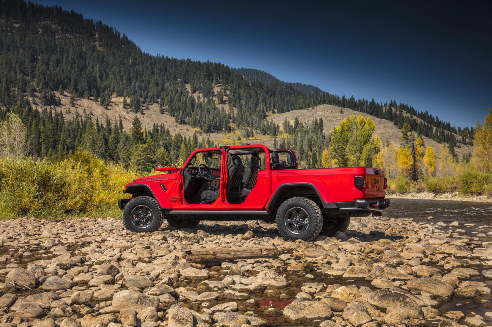 To Jeep Gladiator.
