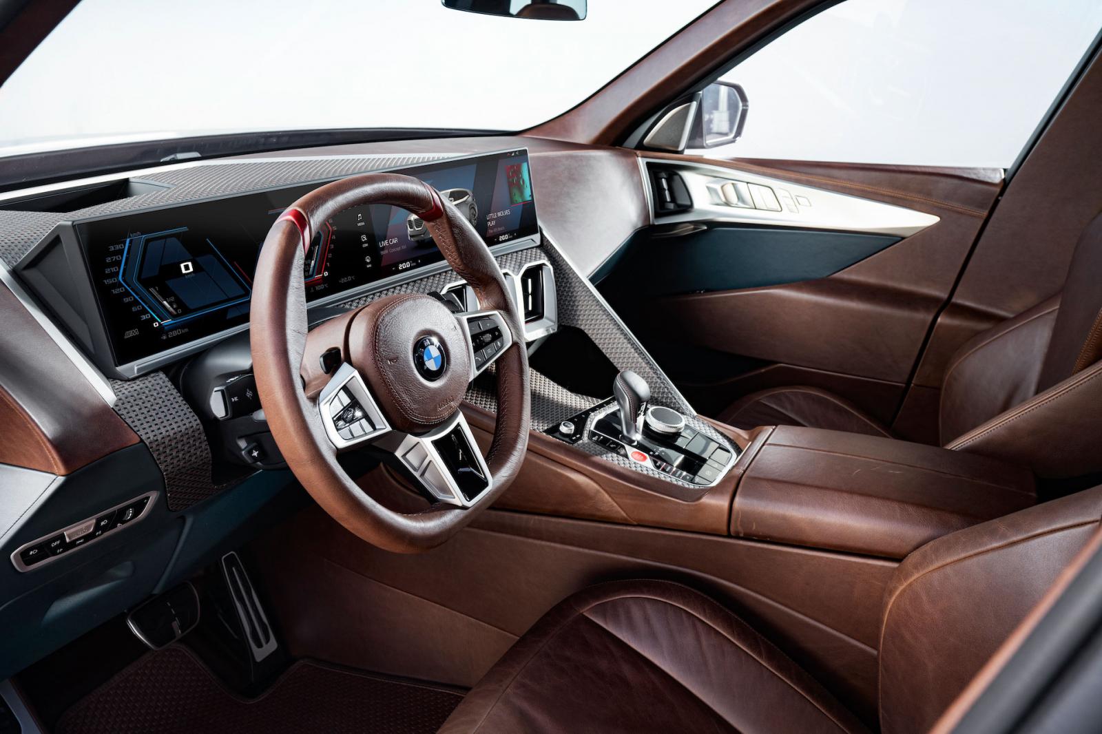 BMW Concept XM: Mε γρίλια-τέρας και όνομα δάνειο από την Citroen