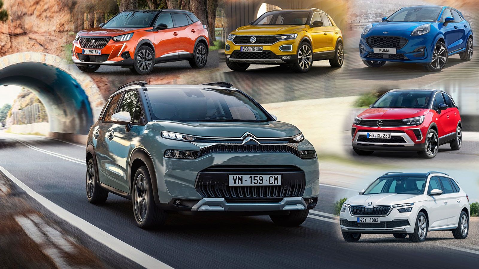 Ανανεωμένο Citroen C3 Aircross Vs «ευρωπαϊκά» μικρά SUV