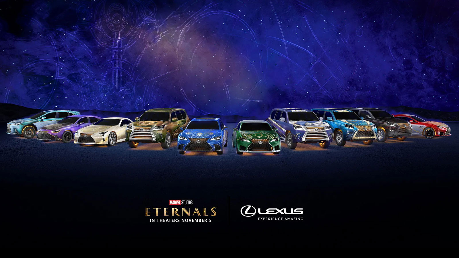 Μοντέλα της Lexus «ντύθηκαν» ήρωες της Marvel (+video)