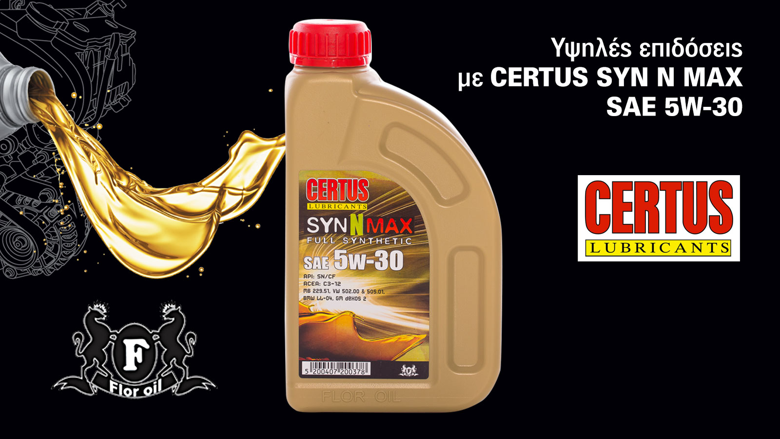 Υψηλές Επιδόσεις με τα λιπαντικά της Floroil!