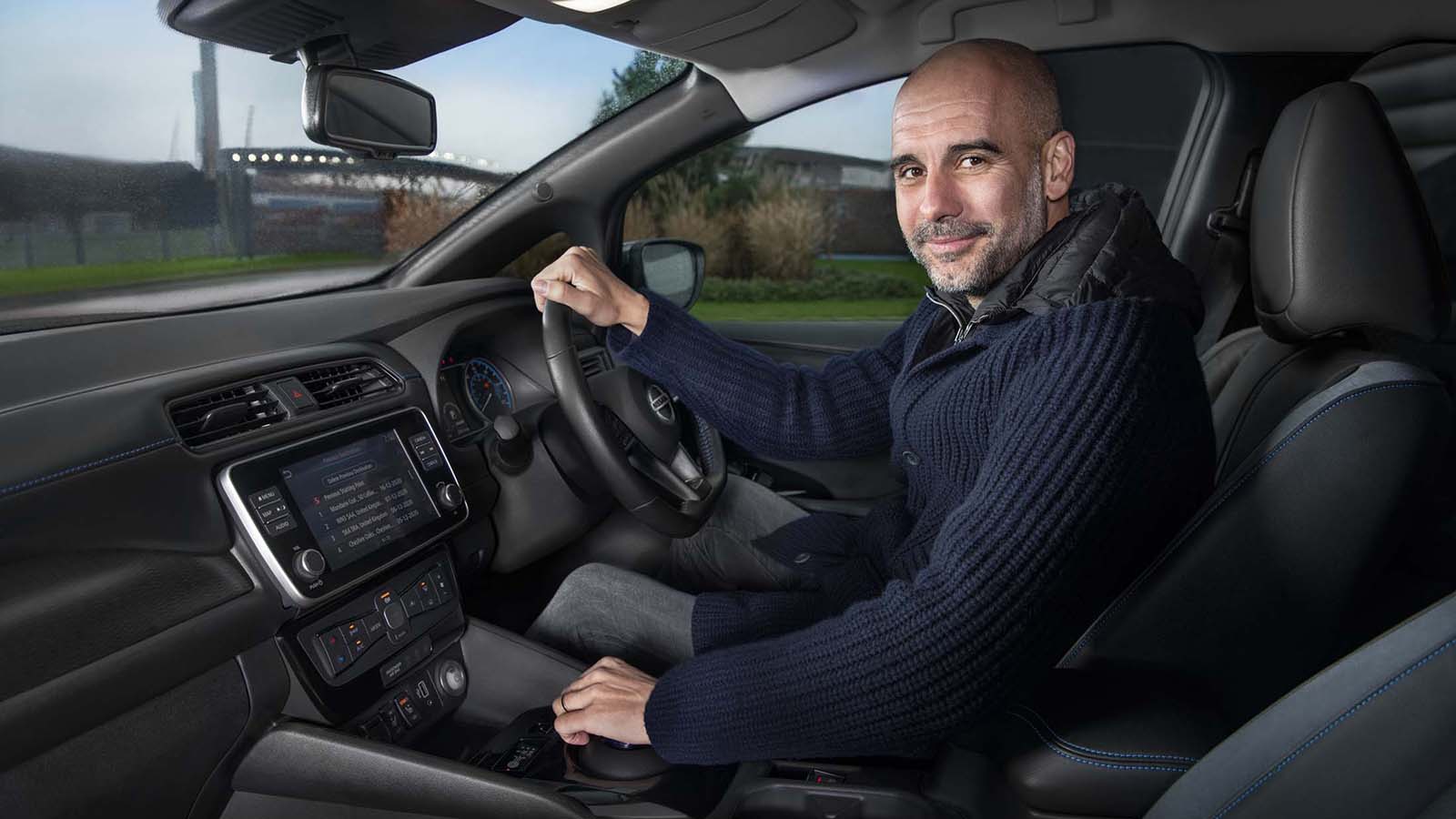 Pep Guardiola: Η ζωή του με ένα Nissan LEAF