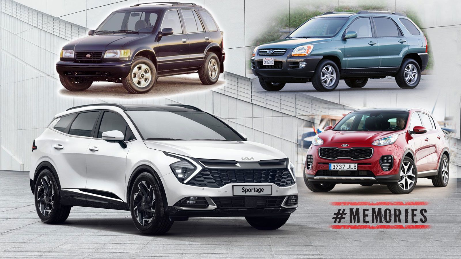 Πόσο άλλαξε το Kia Sportage μέσα σε πέντε γενιές;
