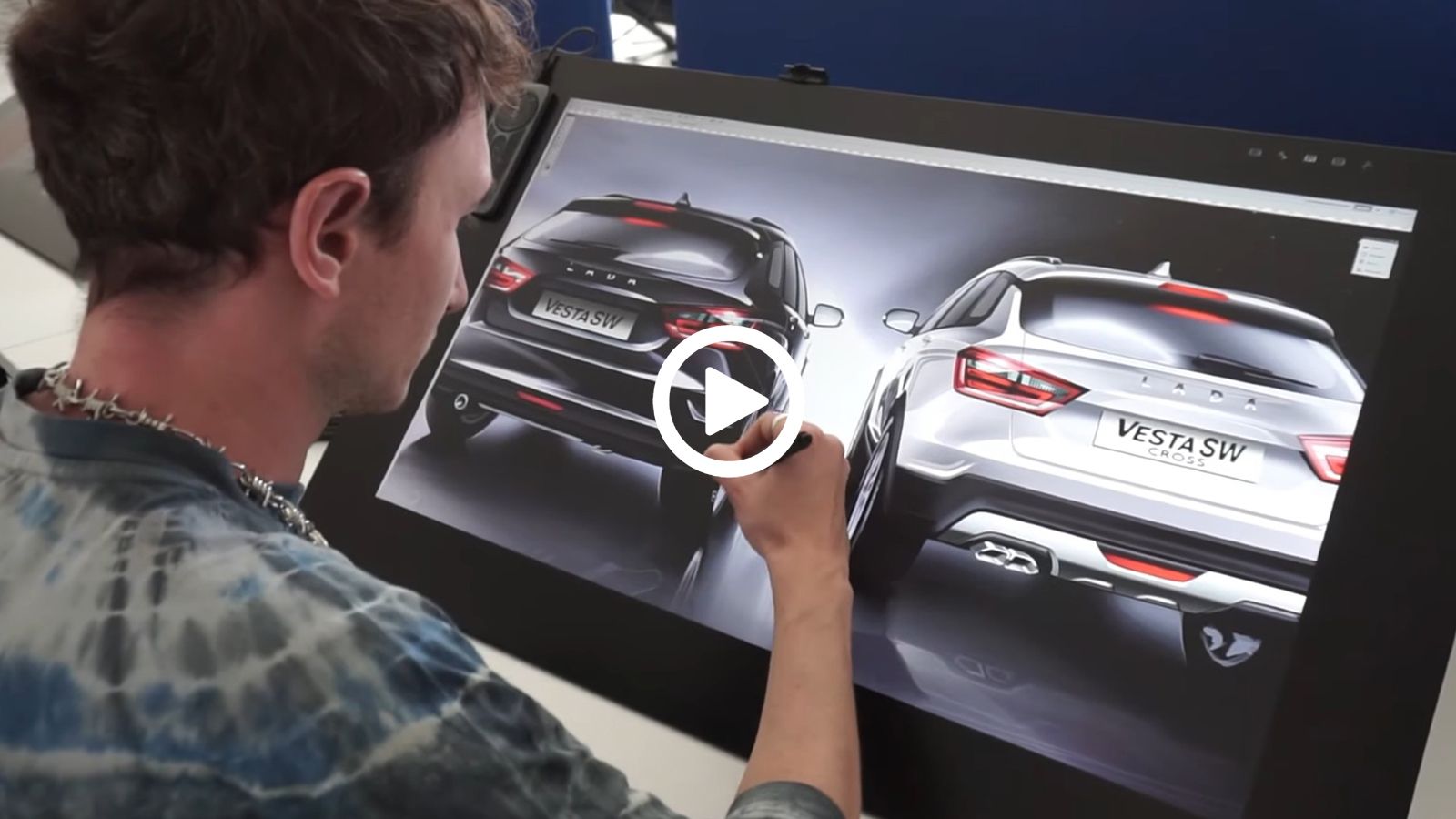 Στα άδυτα του Κέντρου Σχεδιασμού της Lada