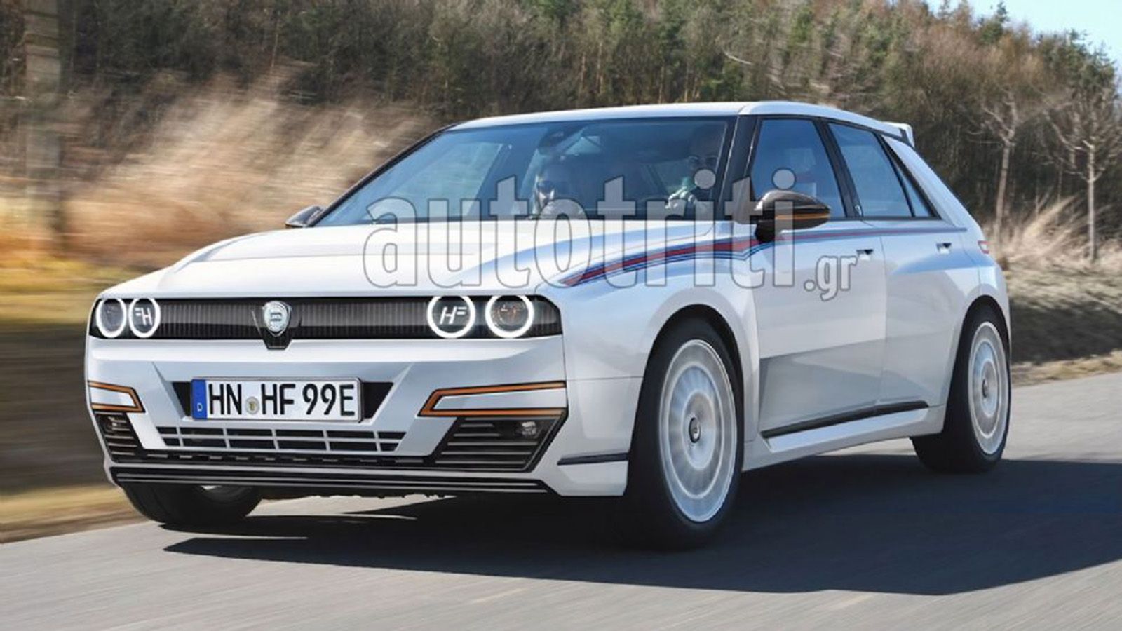 Nέα Lancia Delta: Από βαρβάτο rally car γίνεται... 100% ηλεκτρική!
