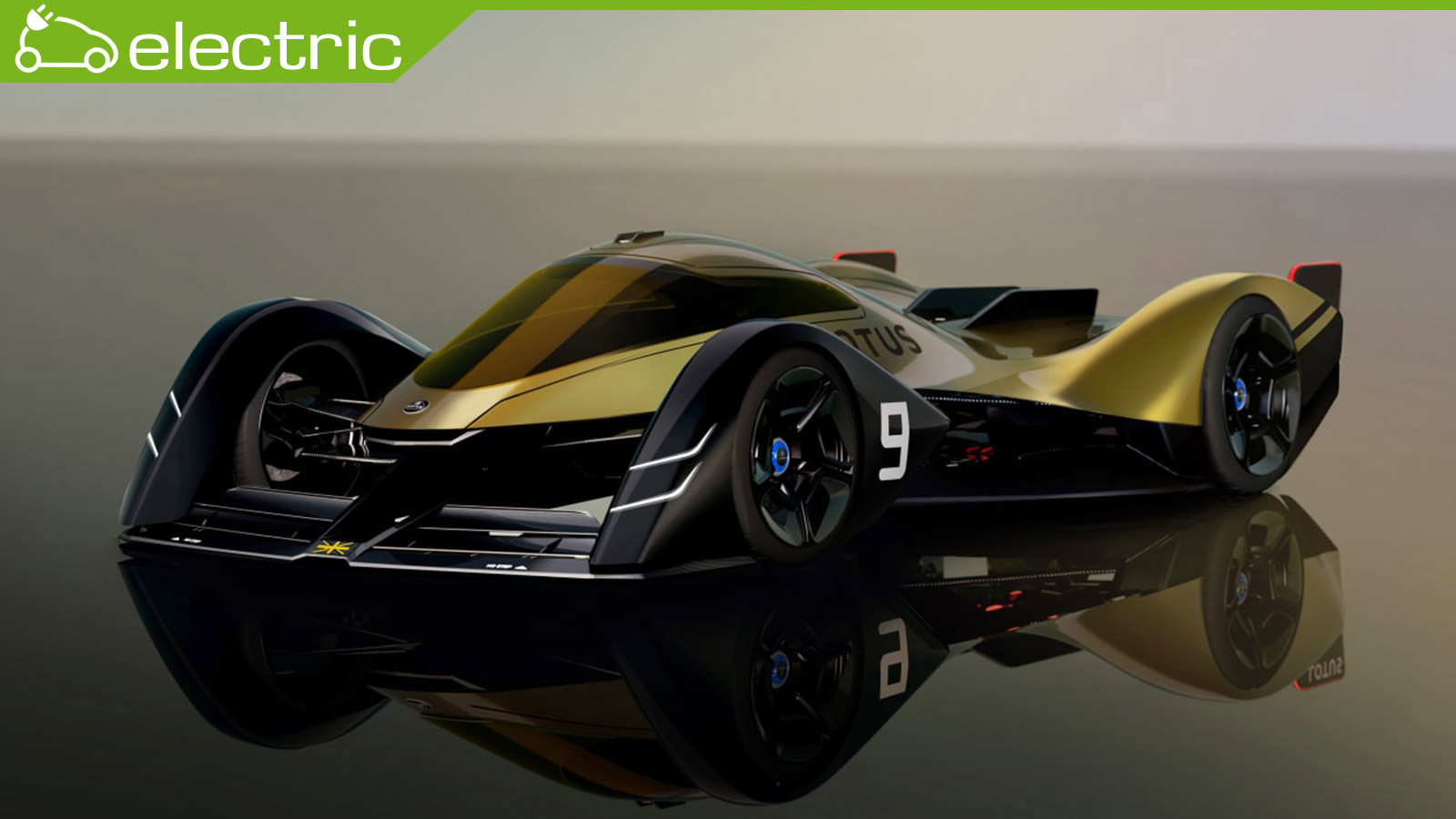 Η Lotus E-R9 διαθέτει τέσσερις ηλεκτρικούς κινητήρες, έναν ανά τροχό.