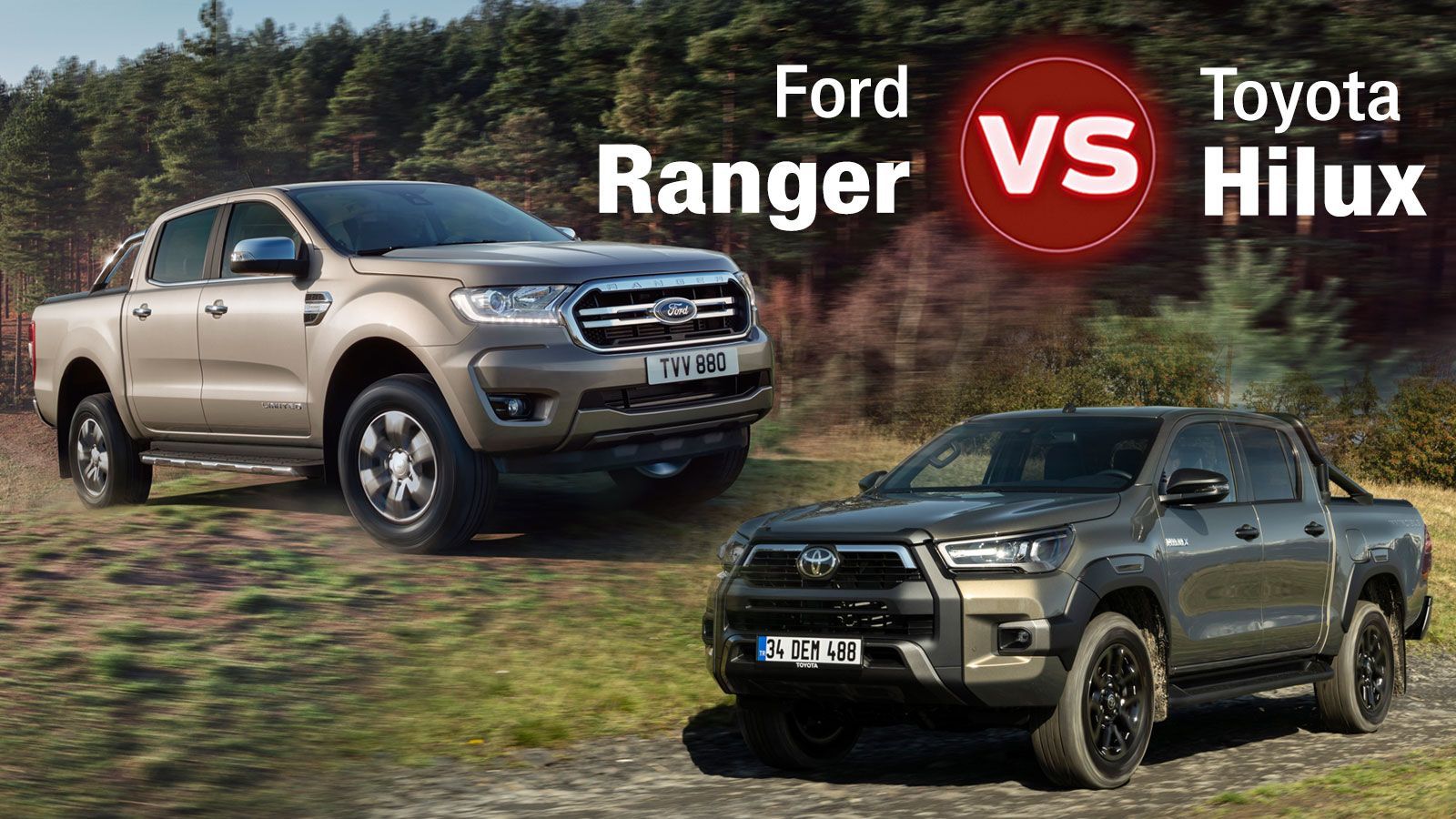 Ranger Vs Hilux: Η κόντρα των best seller