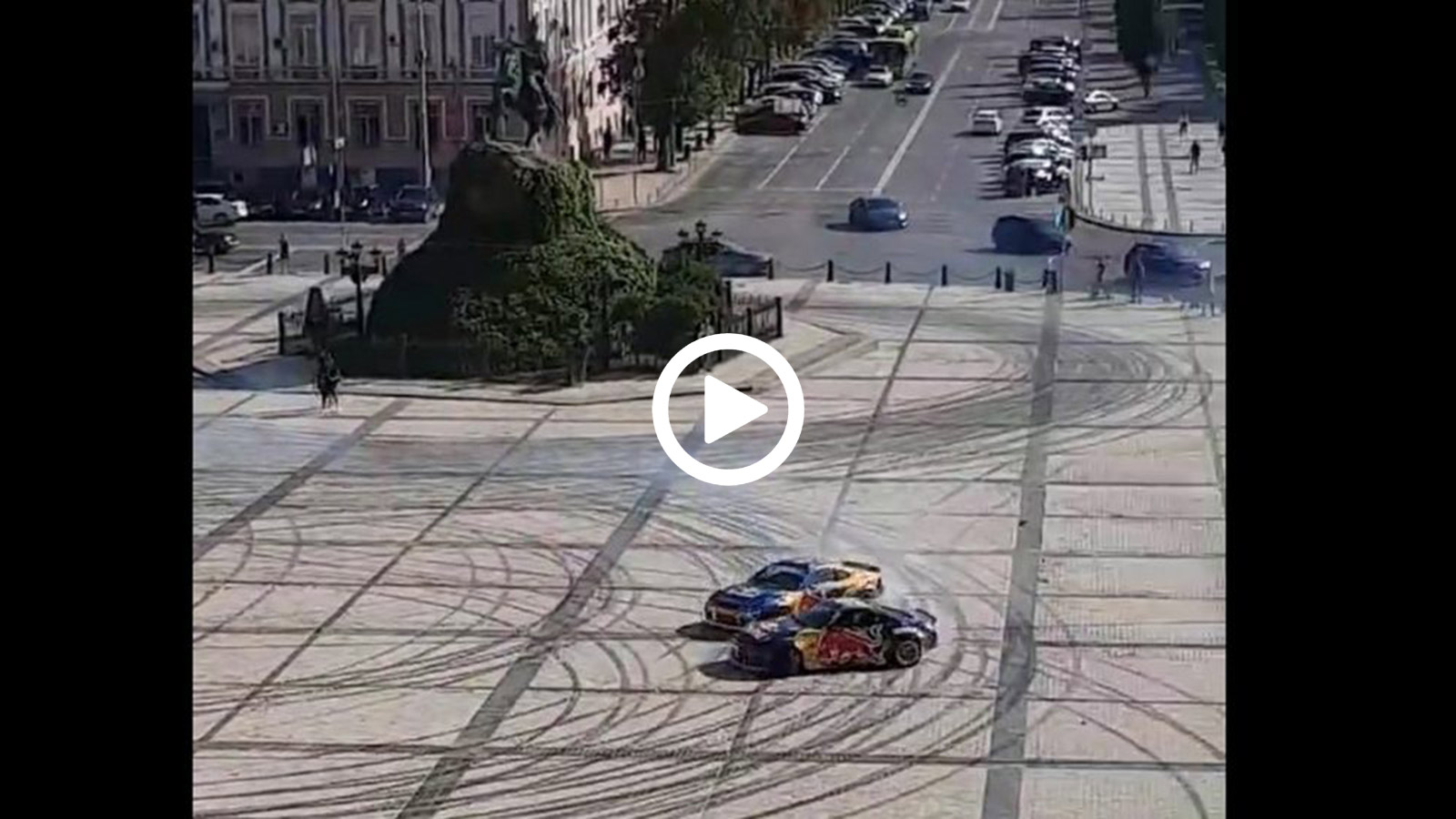 «Μύλος» στην Ουκρανία με driftάρισμα της Red Bull