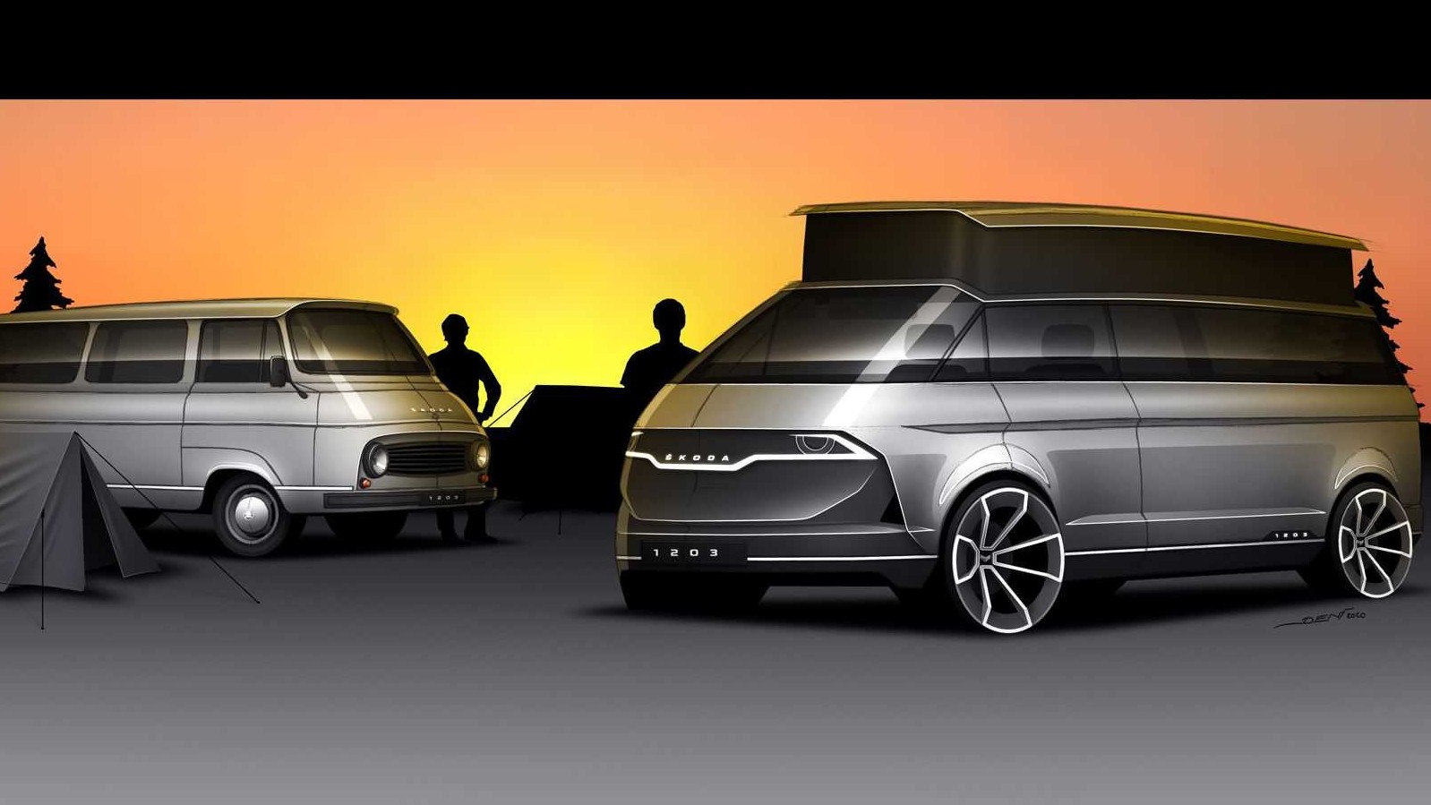 Skoda: Εκσυγχρονίζει το θρυλικό 1203 Camper Van