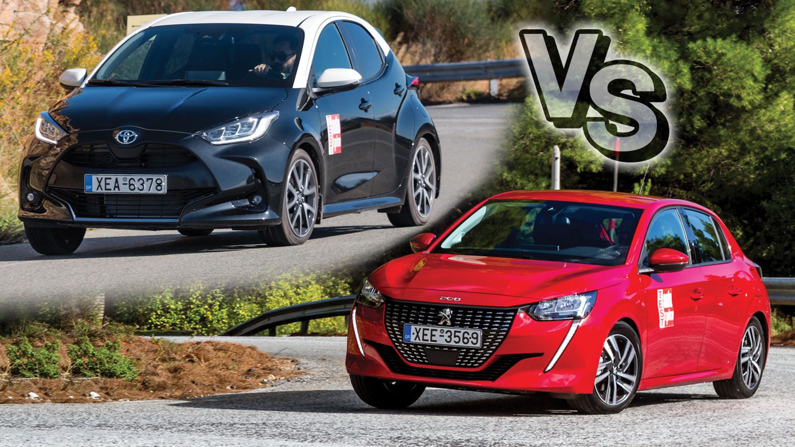 Ποιο best seller θα πάρεις; Toyota Yaris Vs Peugeot 208