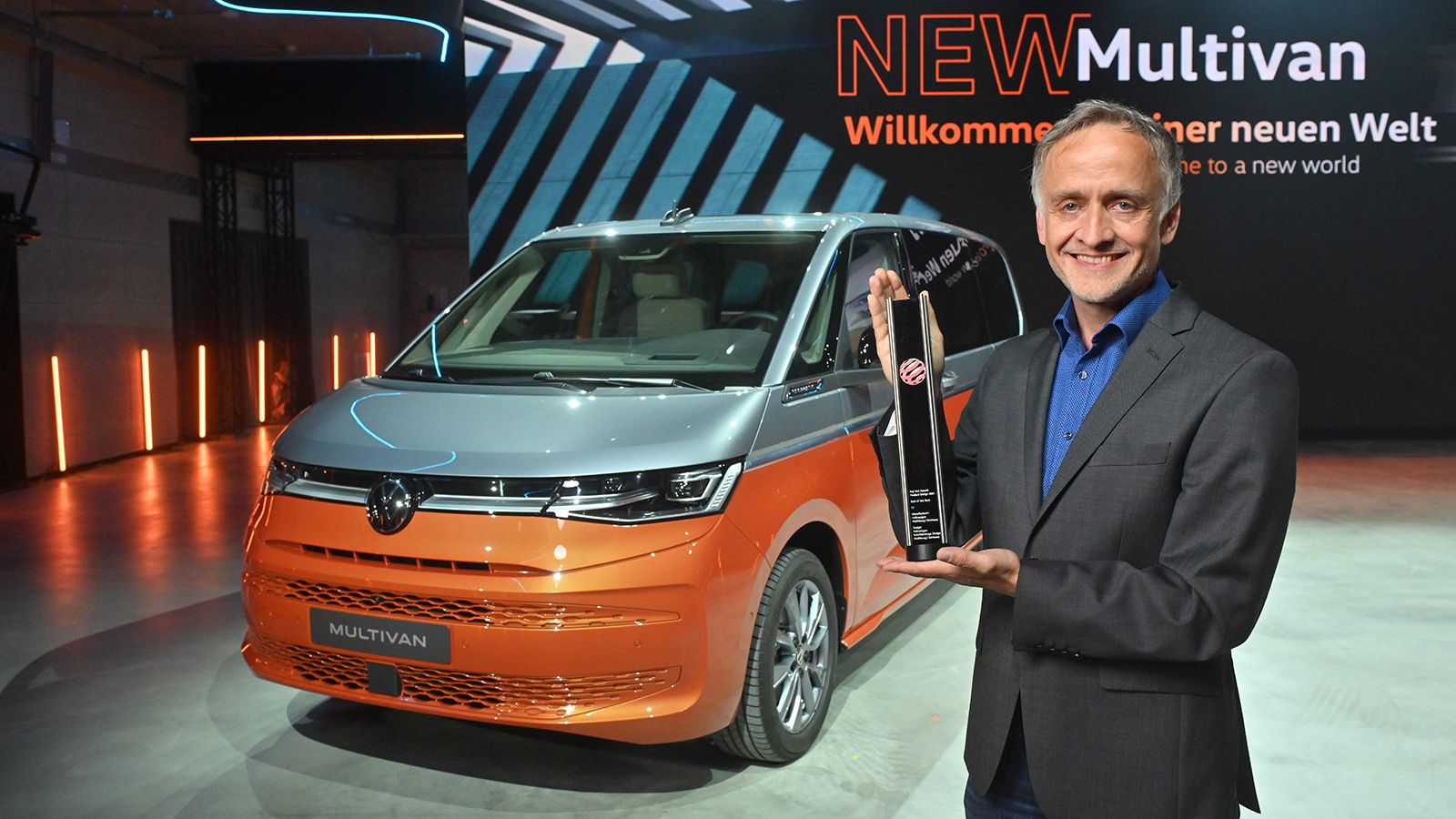 Βραβείο σχεδίασης για το νέο VW Multivan
