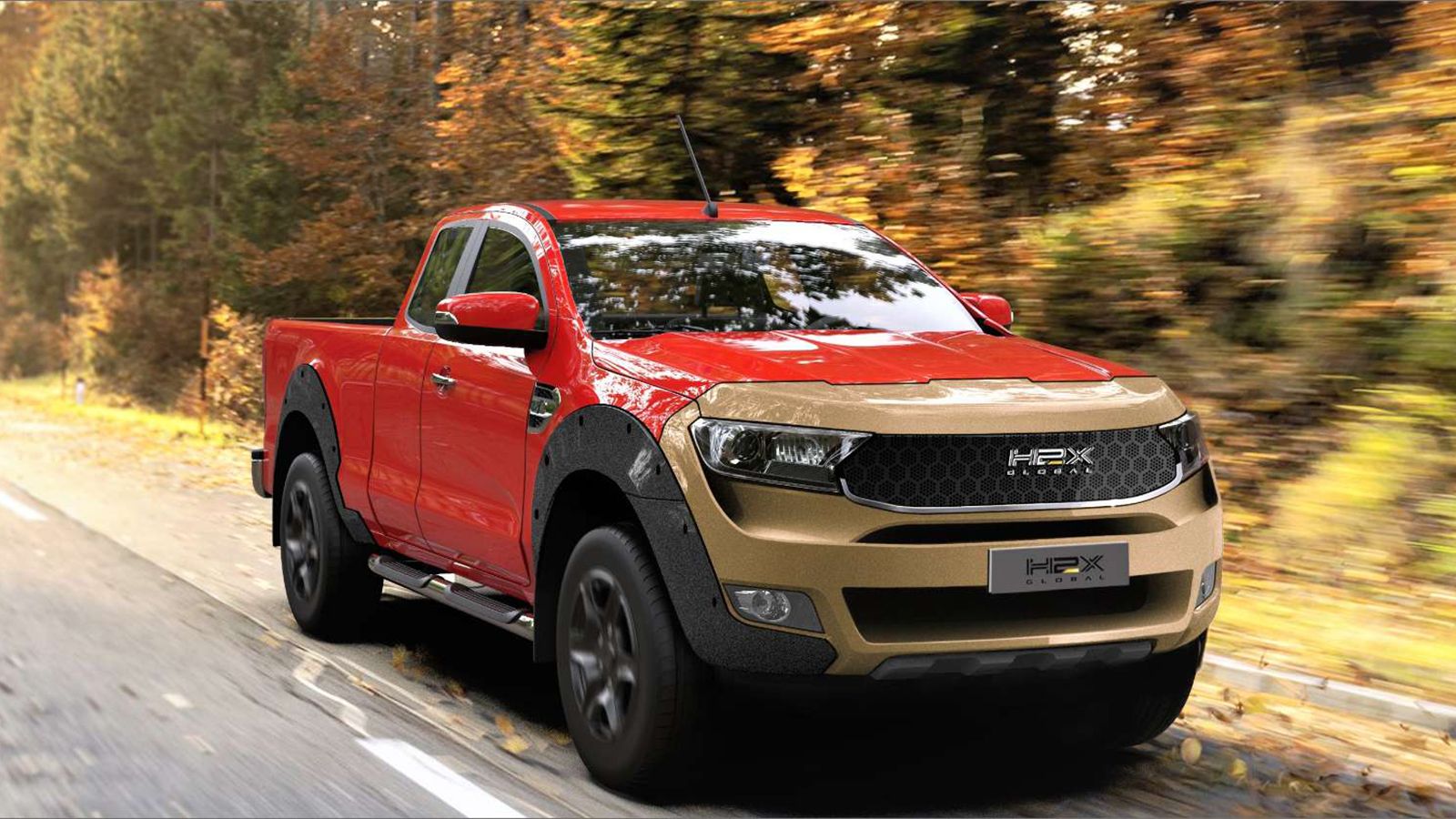 Το Ford Ranger σε εκδοχή υδρογόνου