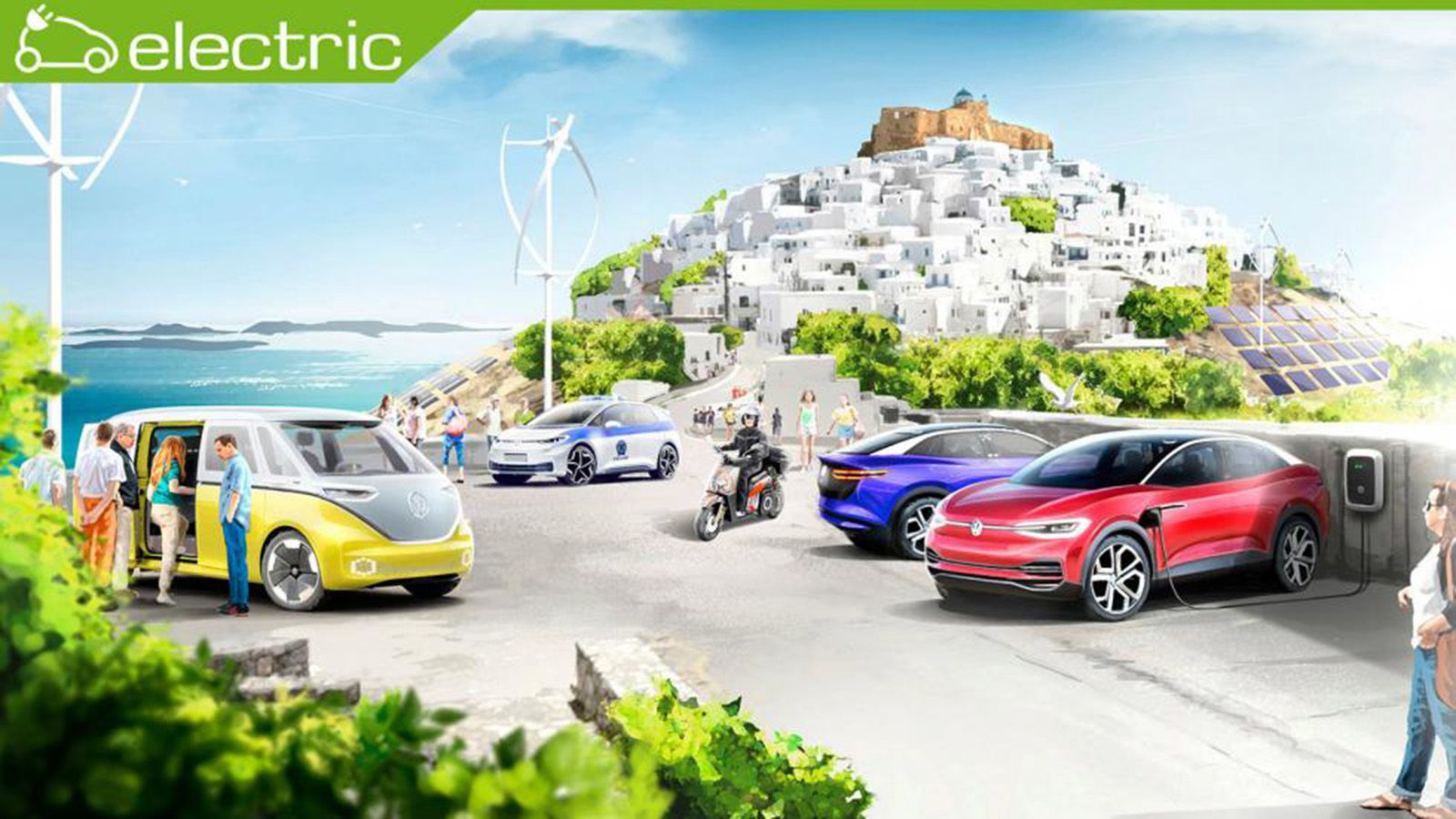 Αστυπάλαια-VW: To νησί «ηλεκτρίζεται» στις 2 Ιουνίου