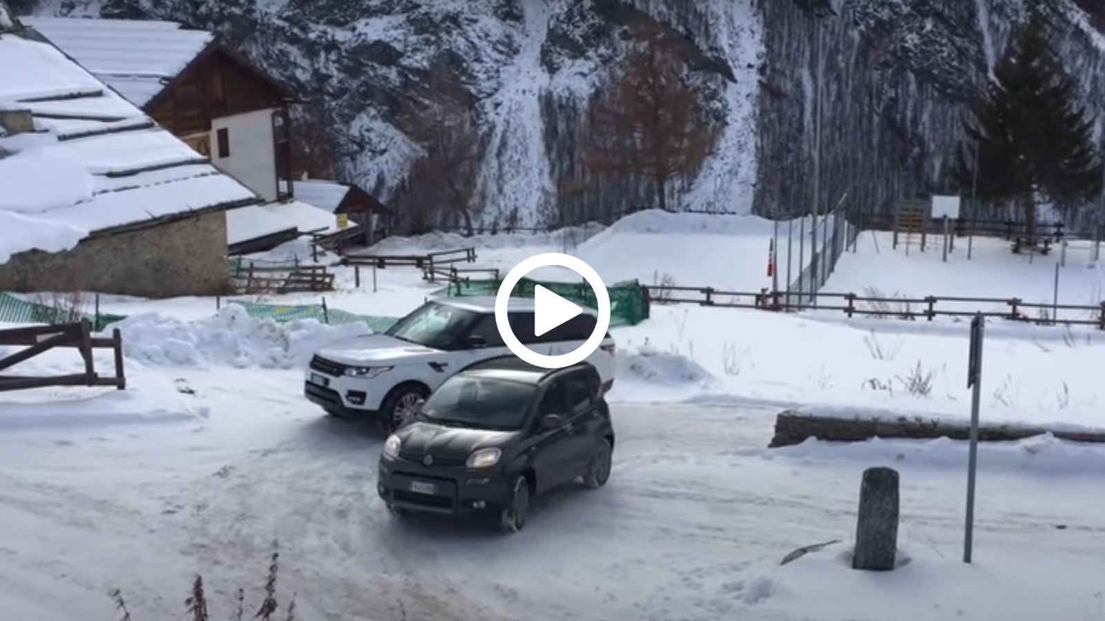 Εκεί που το Range Rover γλιστρά, το Fiat Panda συνεχίζει