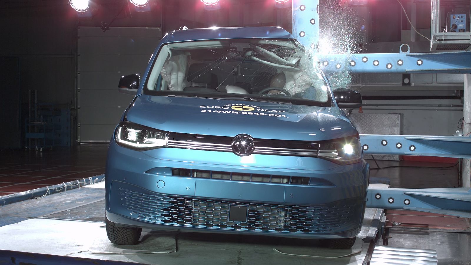 Πεντάστερη ασφάλεια για το VW Caddy (+vids)