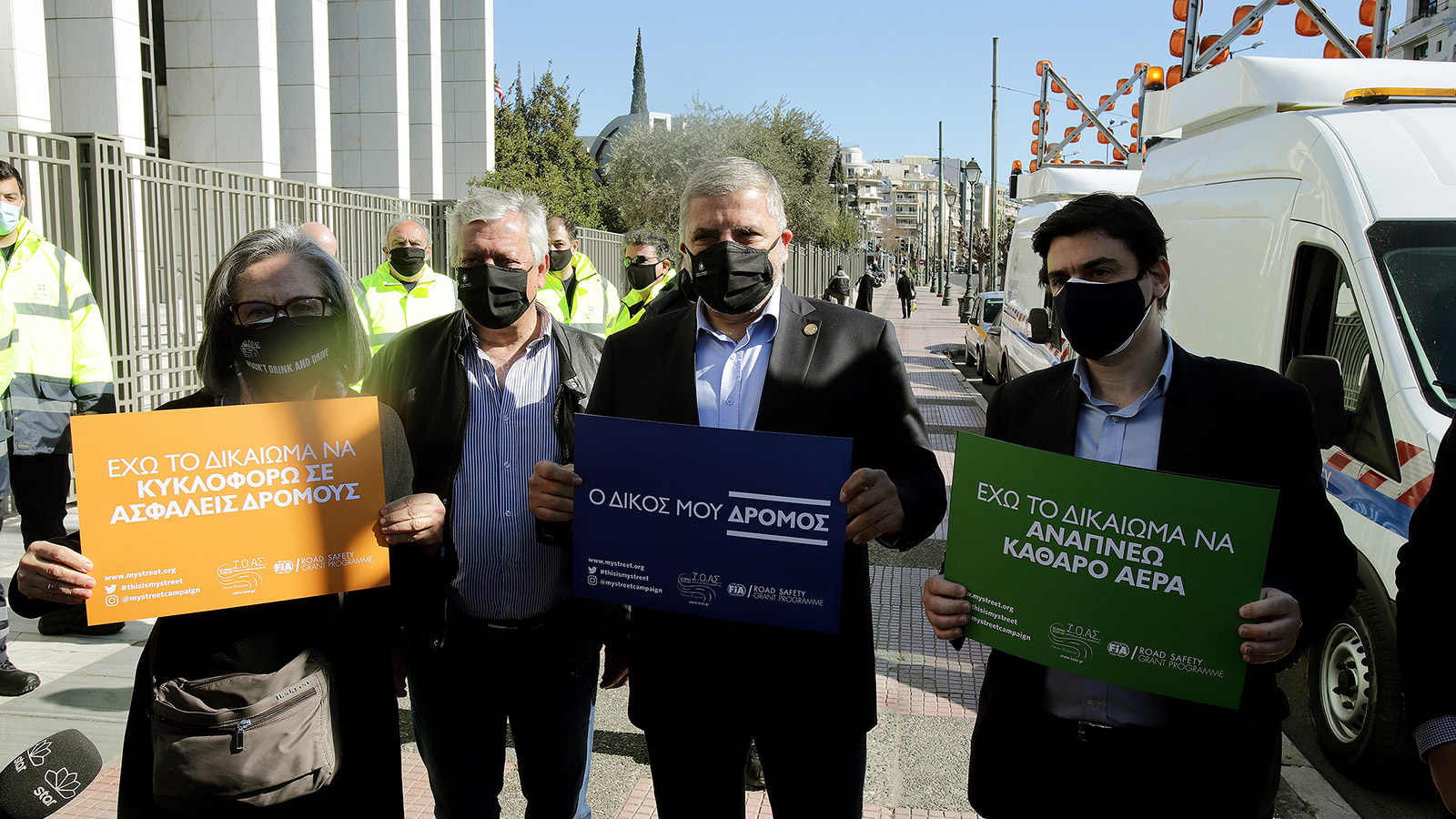 Πρεμιέρα για τις «anticovid» διαβάσεις πεζών