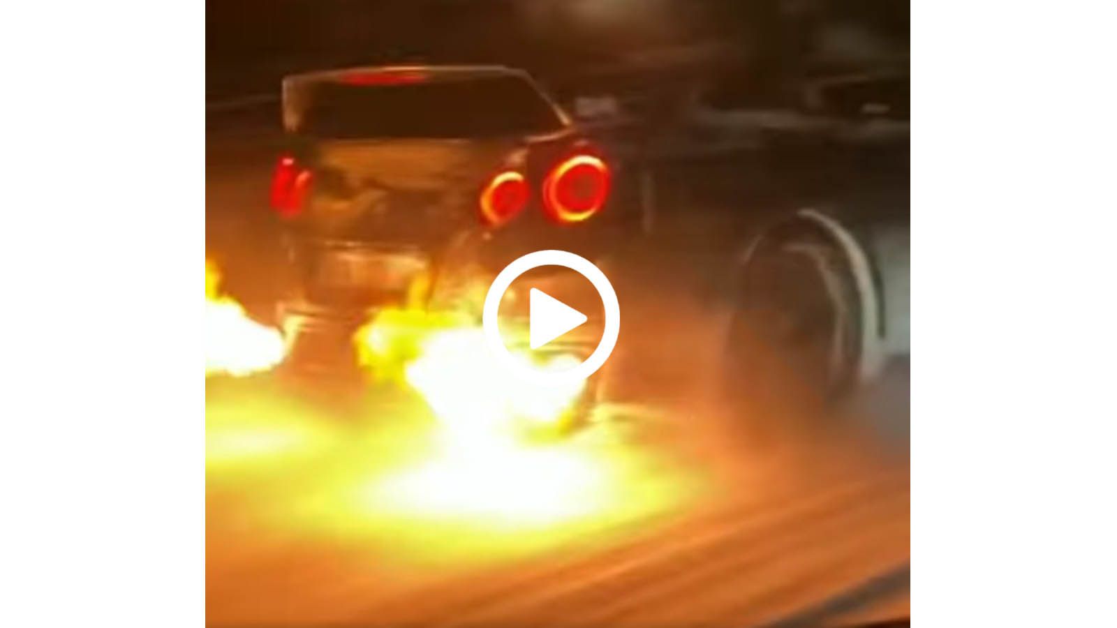 Νissan GT-R βάζει φωτιά στο χιόνι