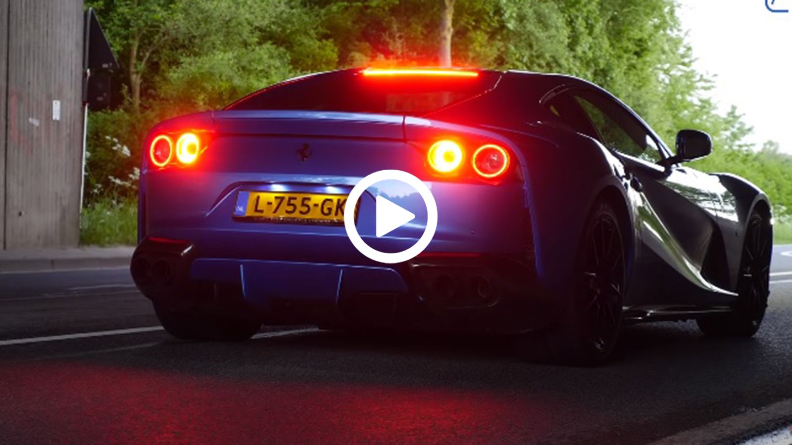 Τα «ουρλιαχτά» της ατμοσφαιρικής Ferrari 812 Superfast