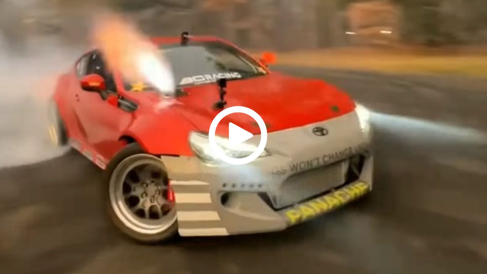 Toyota GT 86 με 2JZ μοτέρ πυροβολάει αδιακρίτως δίχως σταματημό
