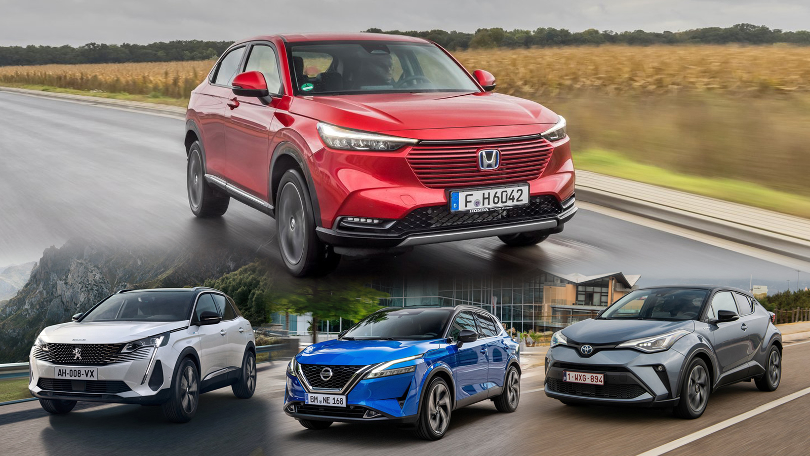 Το νέο Honda HR-V απέναντι στα τρία best seller οικογενειακά SUV