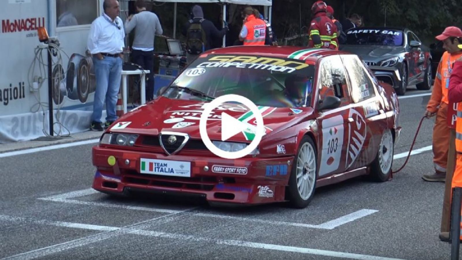 Video: Αlfa Romeo 155 σου σηκώνει την τρίχα