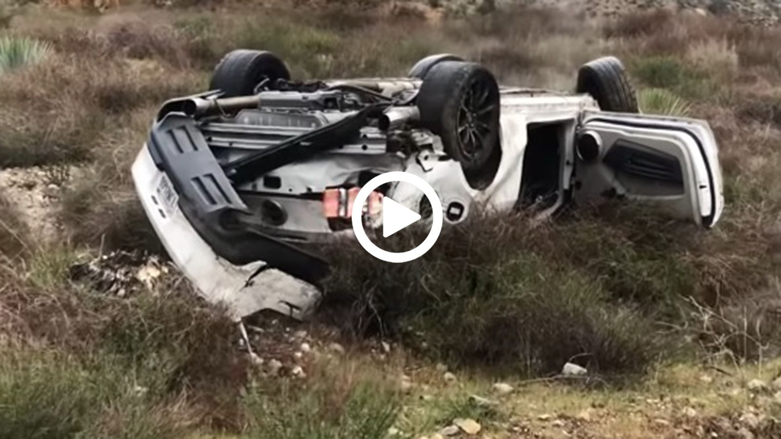 Ήρθε τούμπα προσπαθώντας να ξεφύγει από την αστυνομία