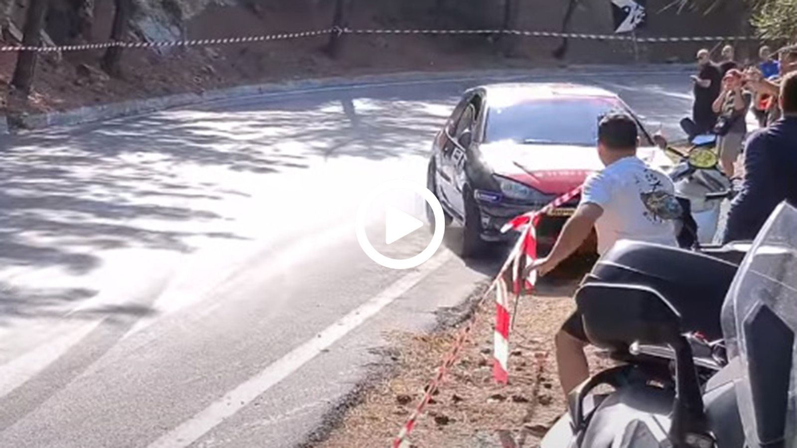 Τρομακτικό ατύχημα στην ανάβαση Πορταριάς