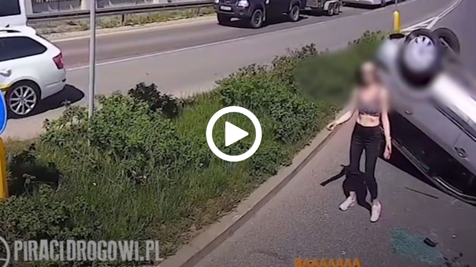 Kυρία μου, είναι η πρώτη σου φορά σε κυκλικό κόμβο;