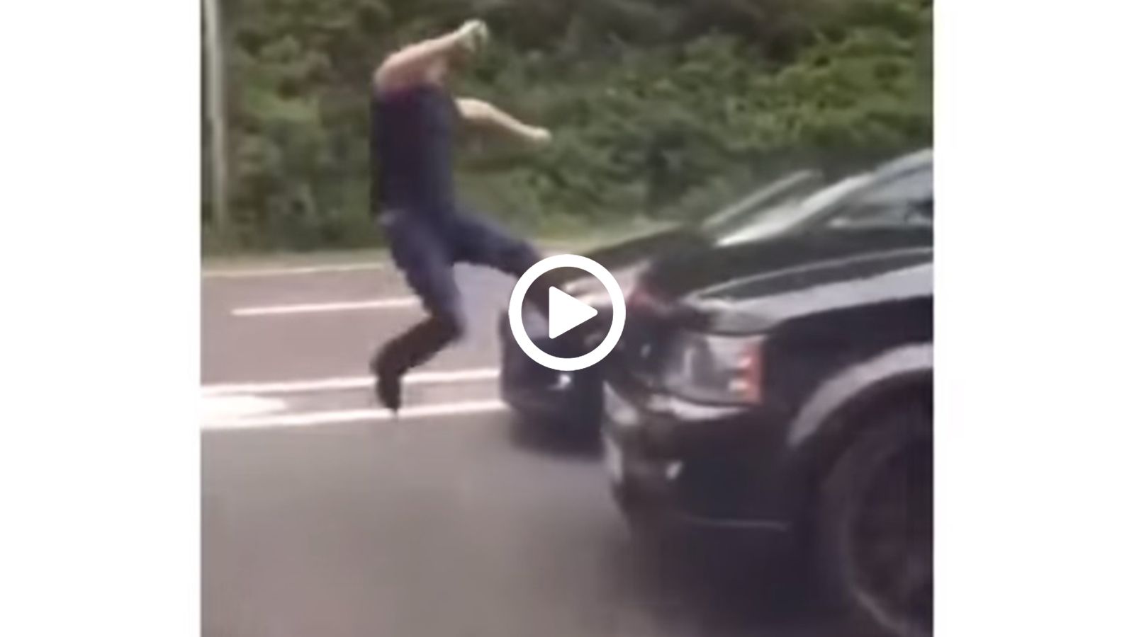 Οξύθυμος ορμάει λυσσασμένα σε Range Rover