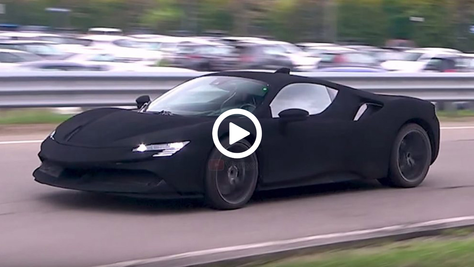 VIDEO: Η Ferrari που απορροφά το φως!