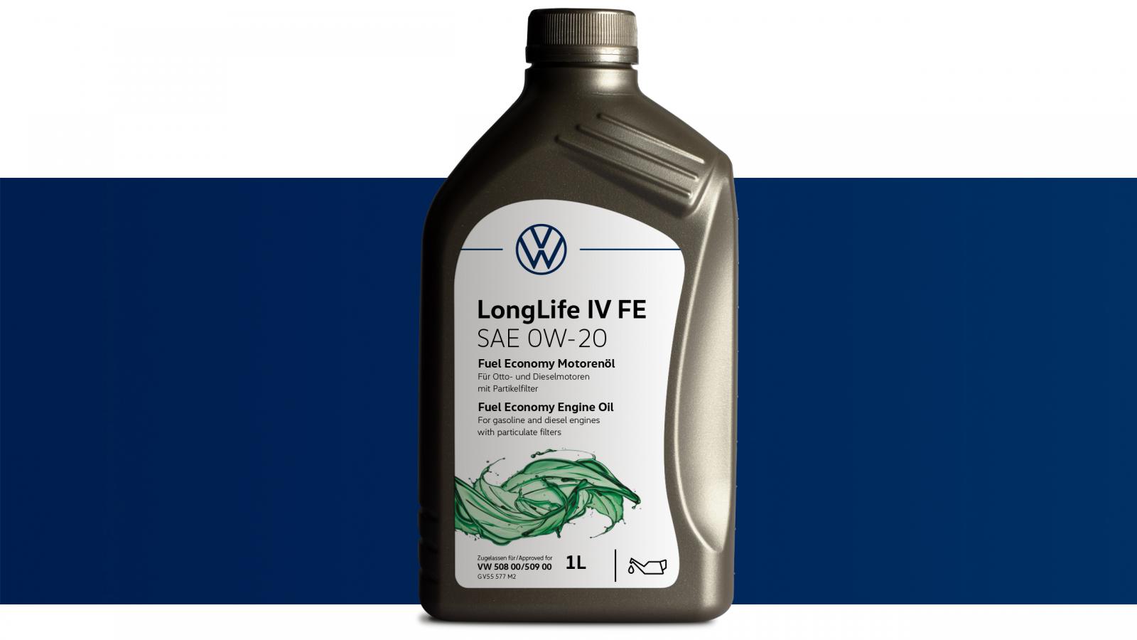 Γνήσια λιπαντικά Volkswagen-Castrol: LongLife IV για βελτίωση κατανάλωσης καυσίμου και βελτιωμένη υγεία του κινητήρα.