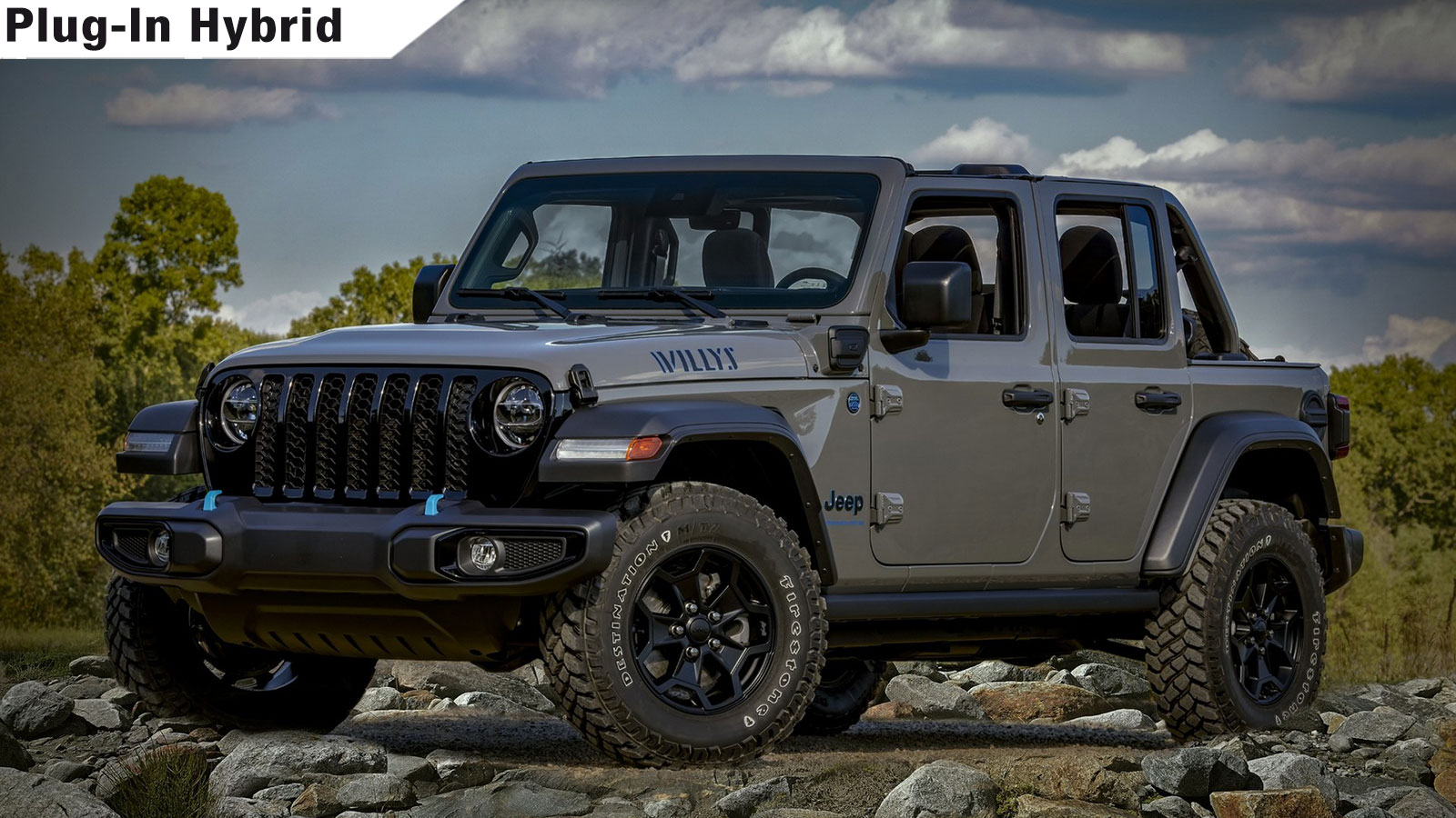 Ντεμπούτο για το Jeep Wrangler Willys 4xe με 380 ίππους