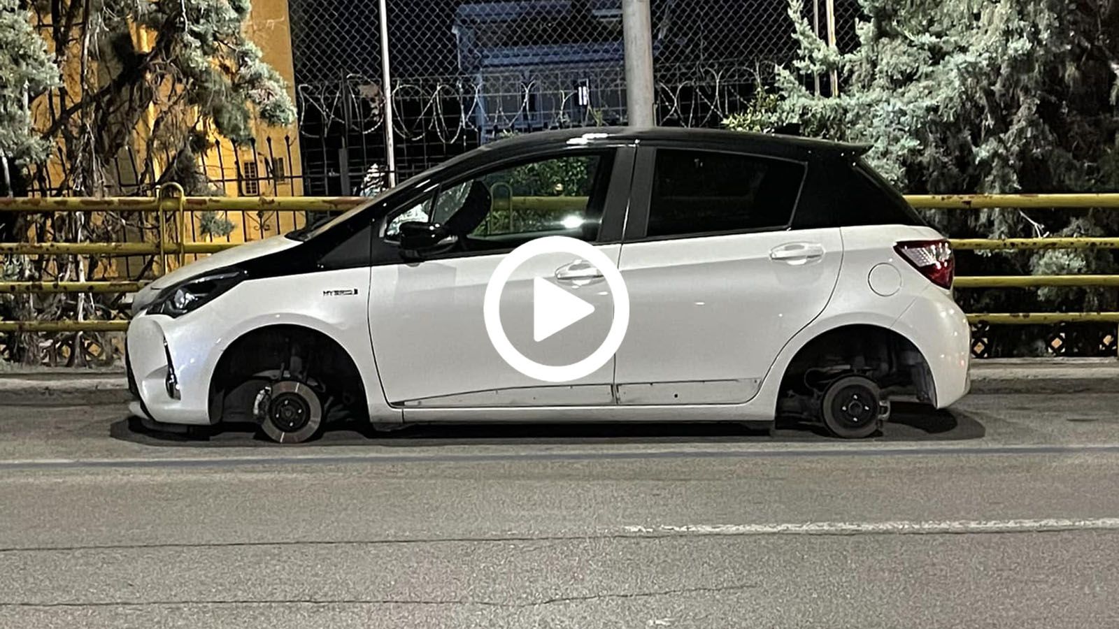 «Βούτηξαν» ζαντολάστιχα από Toyota Yaris στη Θεσσαλονίκη 