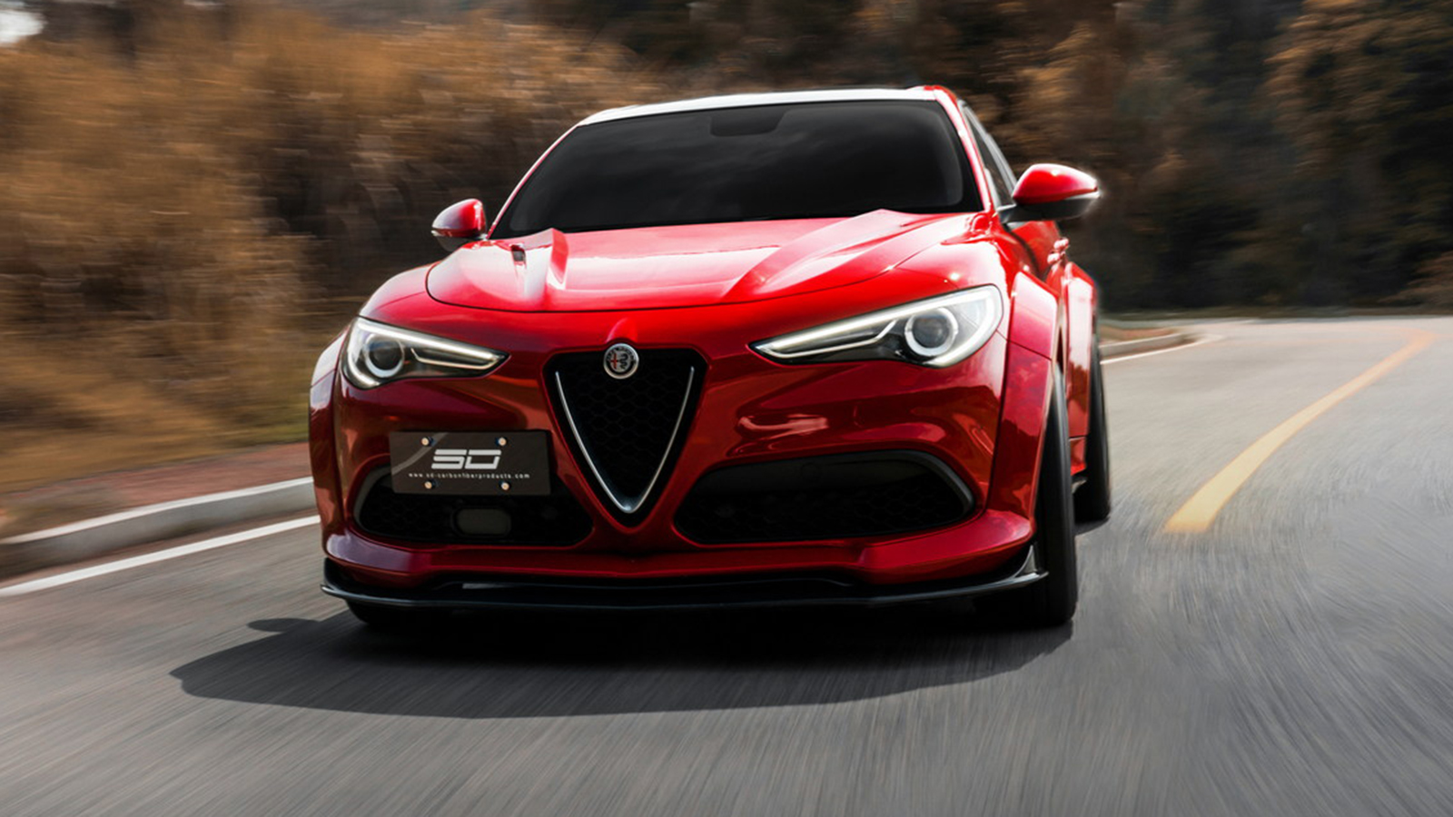 Η καλλονή Alfa Romeo Stelvio... «τουμπανιάστηκε»