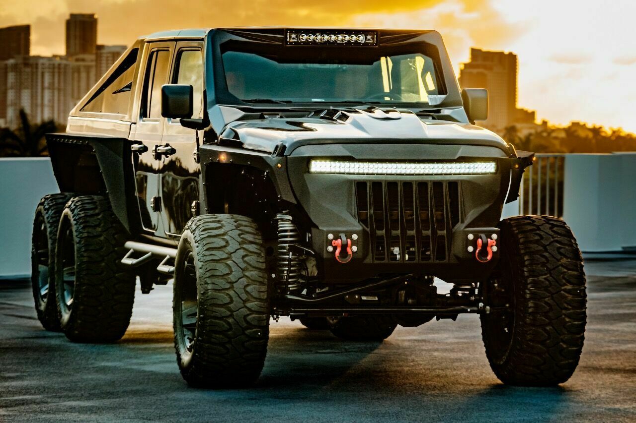 Jeep Gladiator «Hellfire» 6x6: Διαβολικό, θηριώδες και με 750 PS