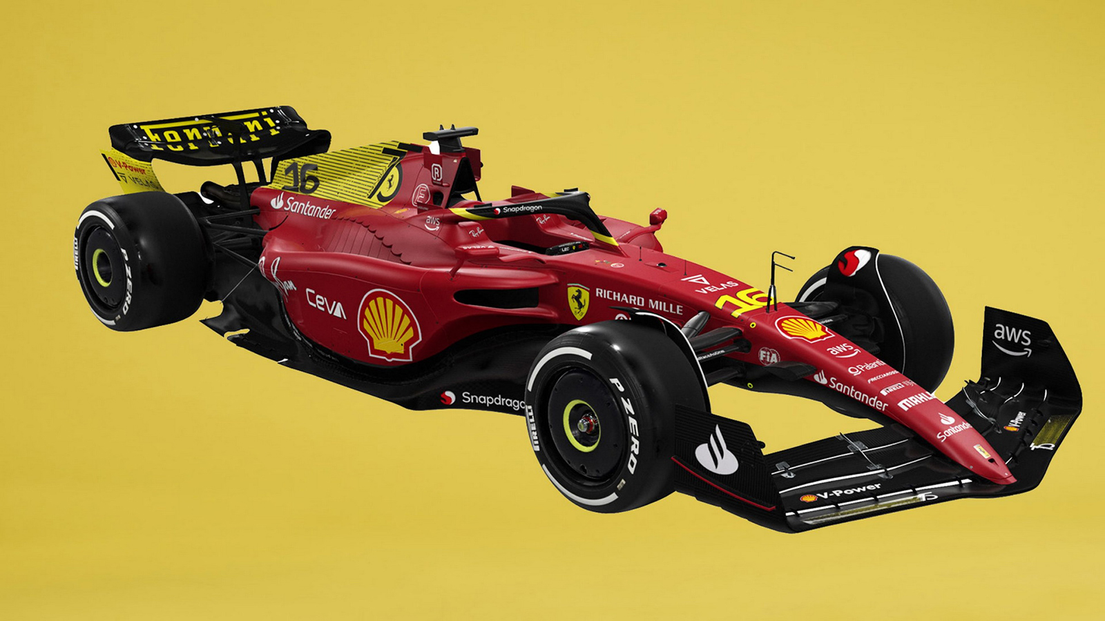 Στα κίτρινα η Ferrari για να γιορτάσει 75 χρόνια ζωής