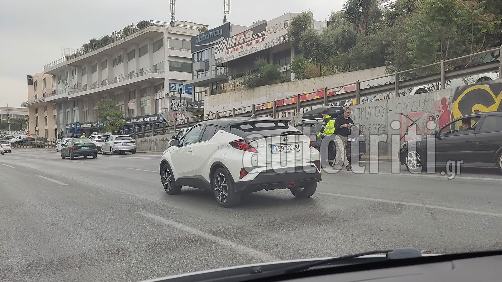 «Σκούπα» της Τροχαίας στον Κηφισό για τους «εξυπνάκηδες» της ΛΕΑ