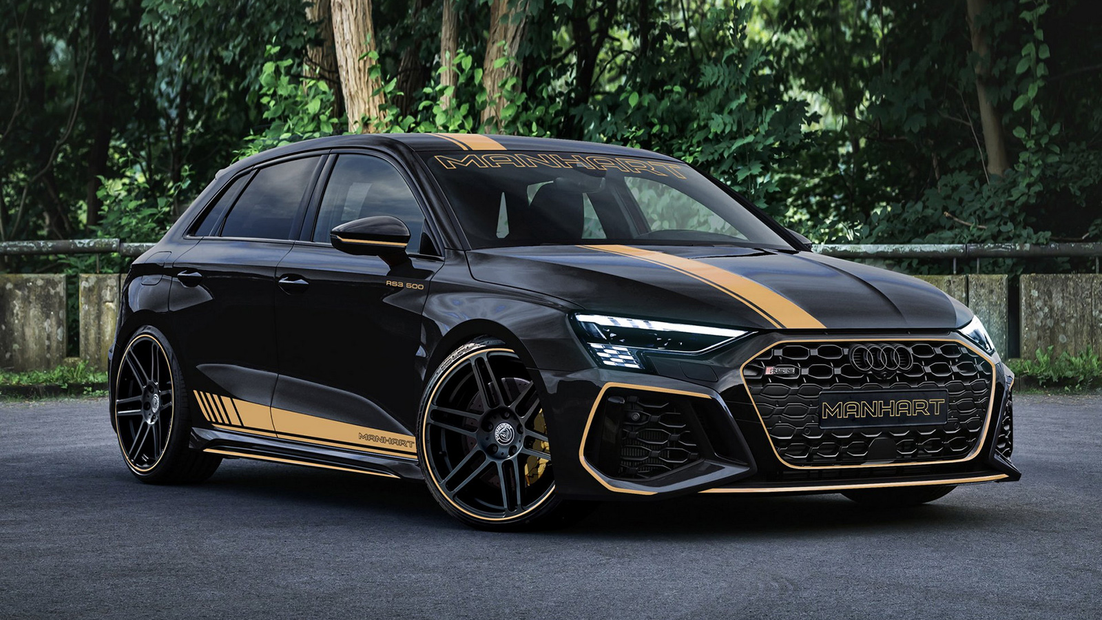 Τα ΄χει 500 το Audi RS 3 της Manhart