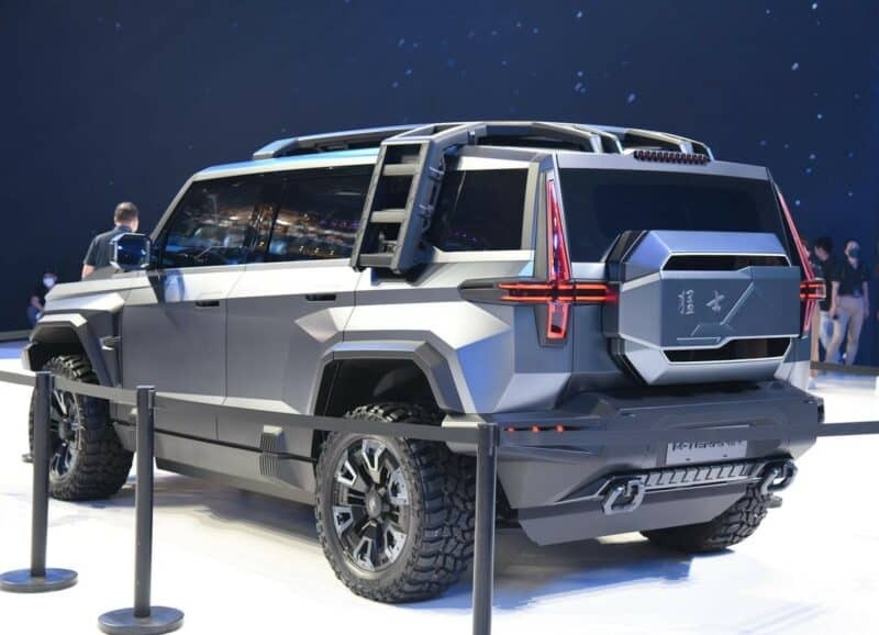 Mengshi M-Terrain: Η «απάντηση» στο ηλεκτρικό Hummer 