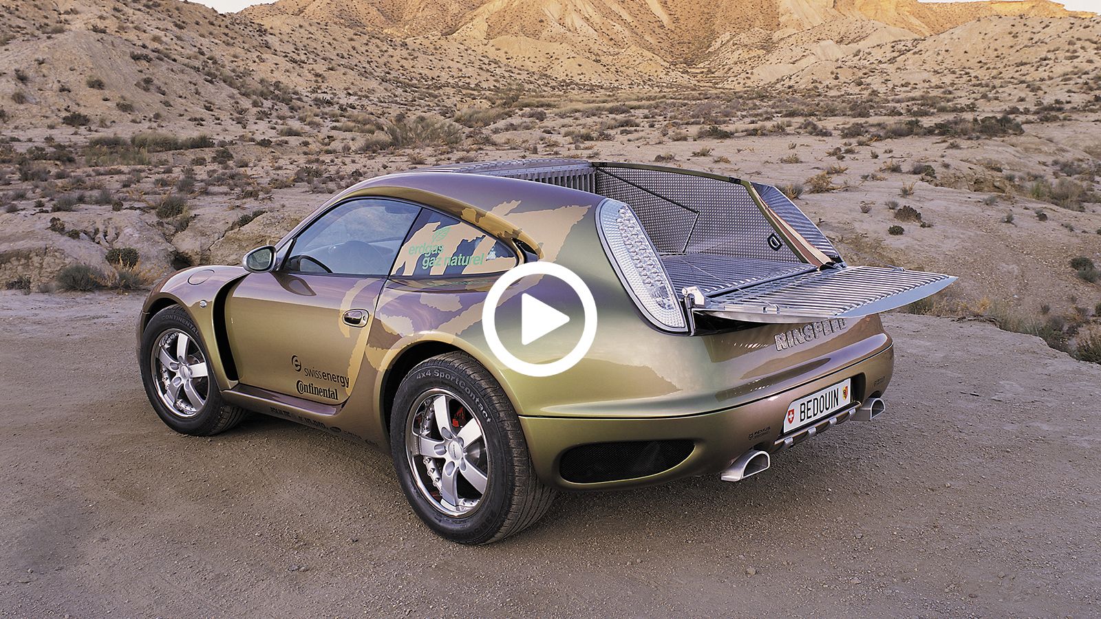 Video: Η Porsche 911 της Rinspeed που μεταμορφώνεται σε Pick-Up