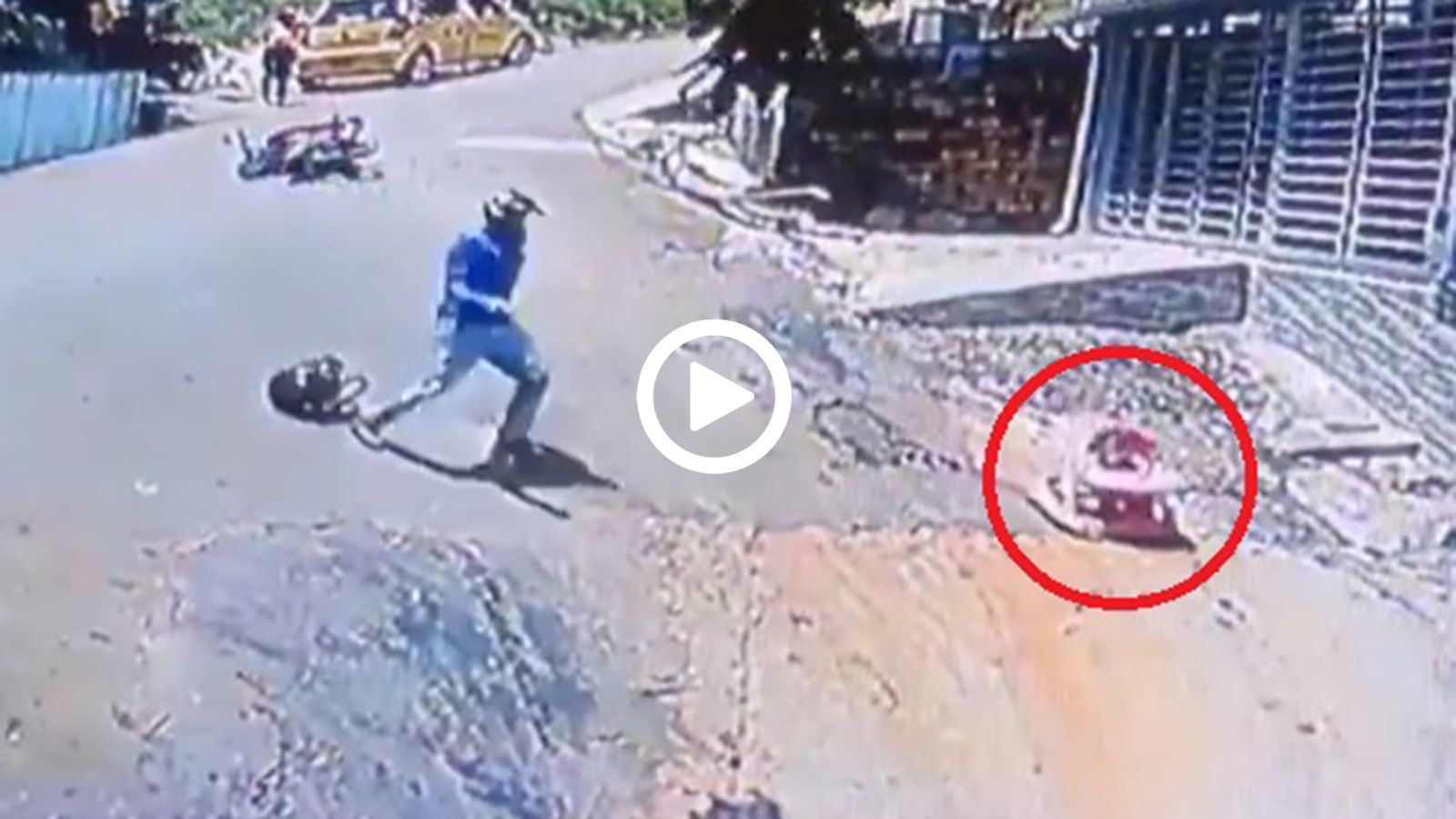 Γοργοπόδαρος σώζει τη ζωή μικρού παιδιού