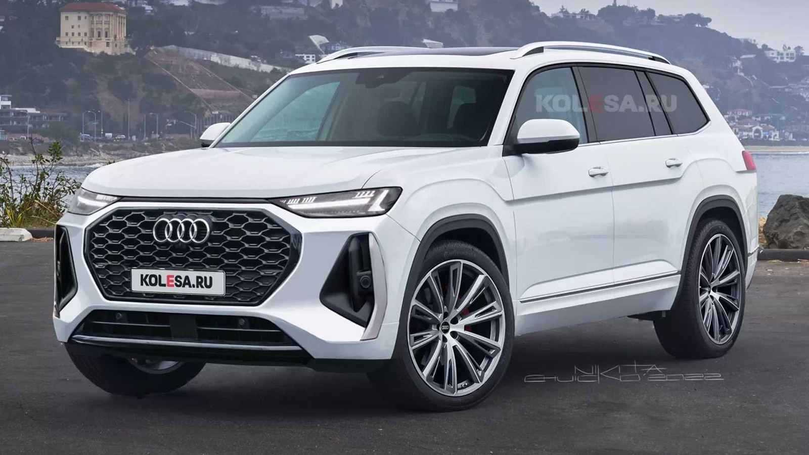 Τα σχέδια είναι ανεξάρτητα της Audi και προέρχονται από την ιστοσελίδα Kolesa.