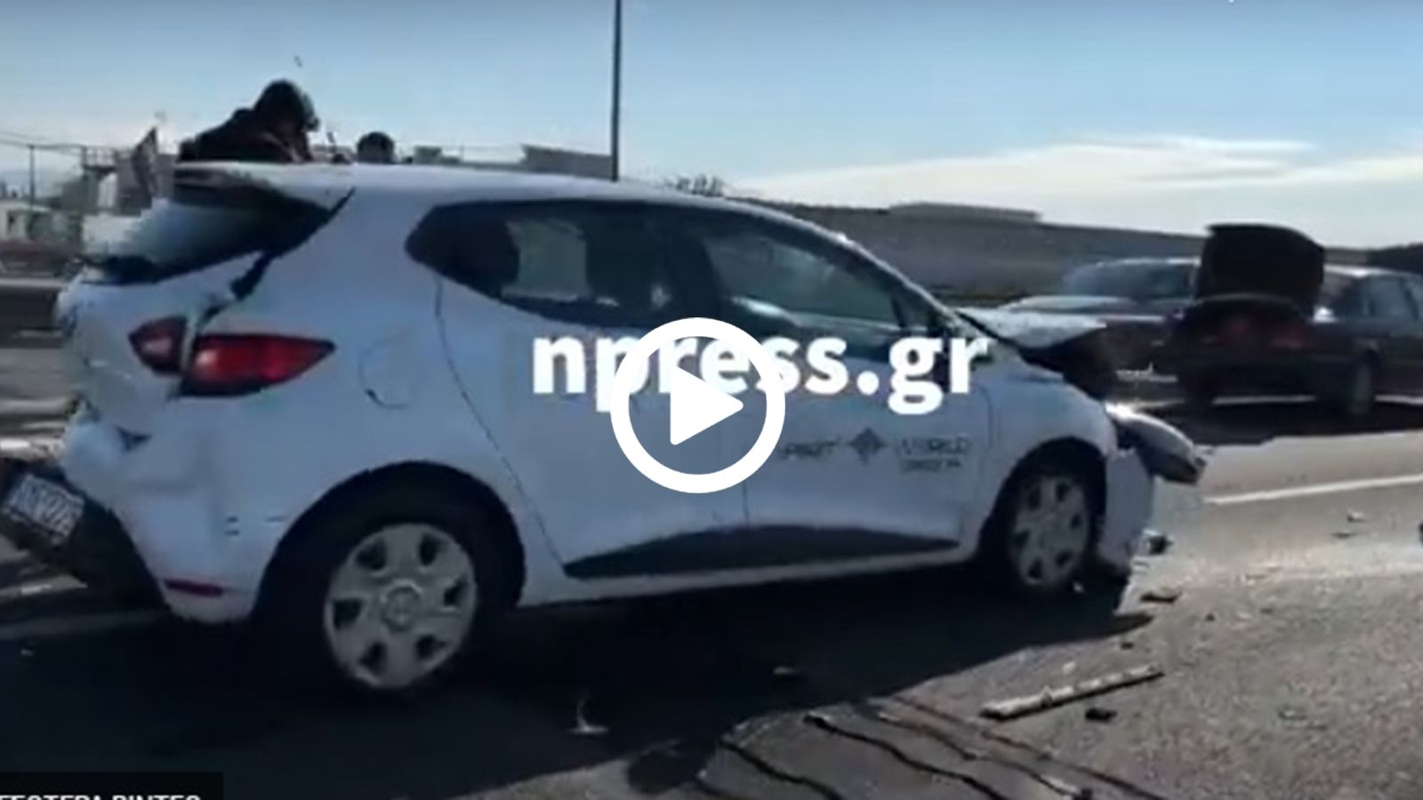 Καραμπόλα στον Κηφισό: Oυρές χιλιομέτρων στο ρεύμα προς Πειραιά