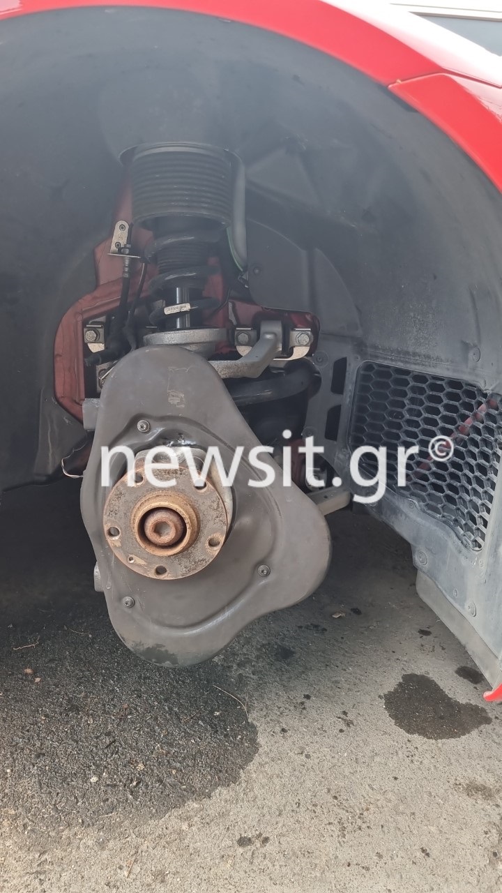 Αρπαξαν ζαντολάστιχα & φρένα από πανάκριβη Lamborghini