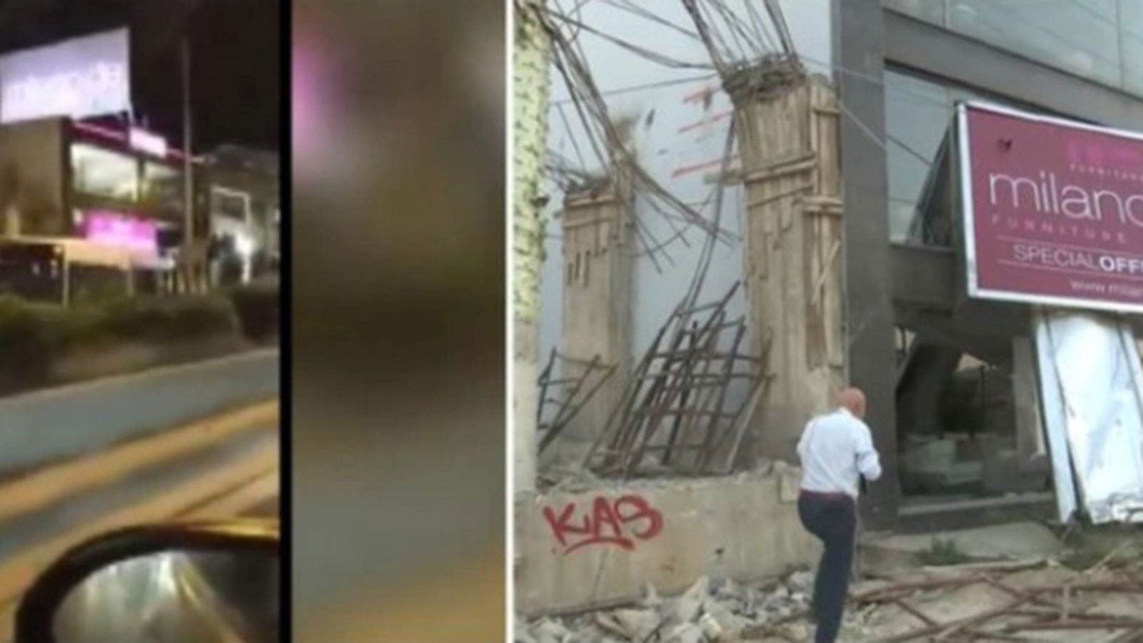 Λεωφορείο στην Παλλήνη «καρφώθηκε» σε μαγαζί 