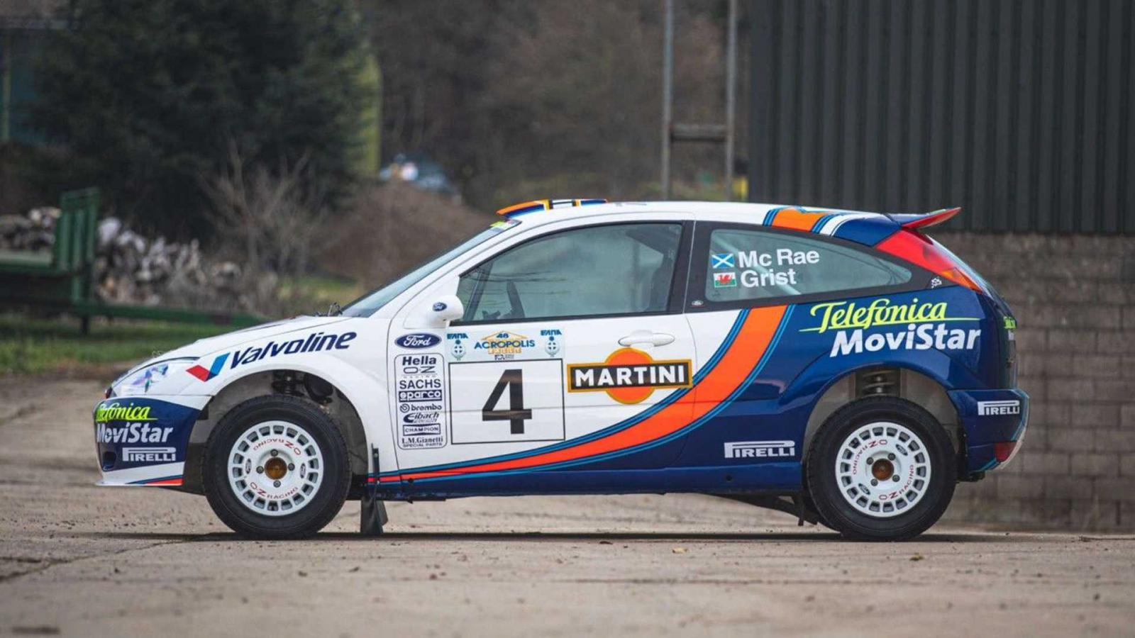Στο «σφυρί» το Ford Focus WRC του θρυλικού Colin McRae