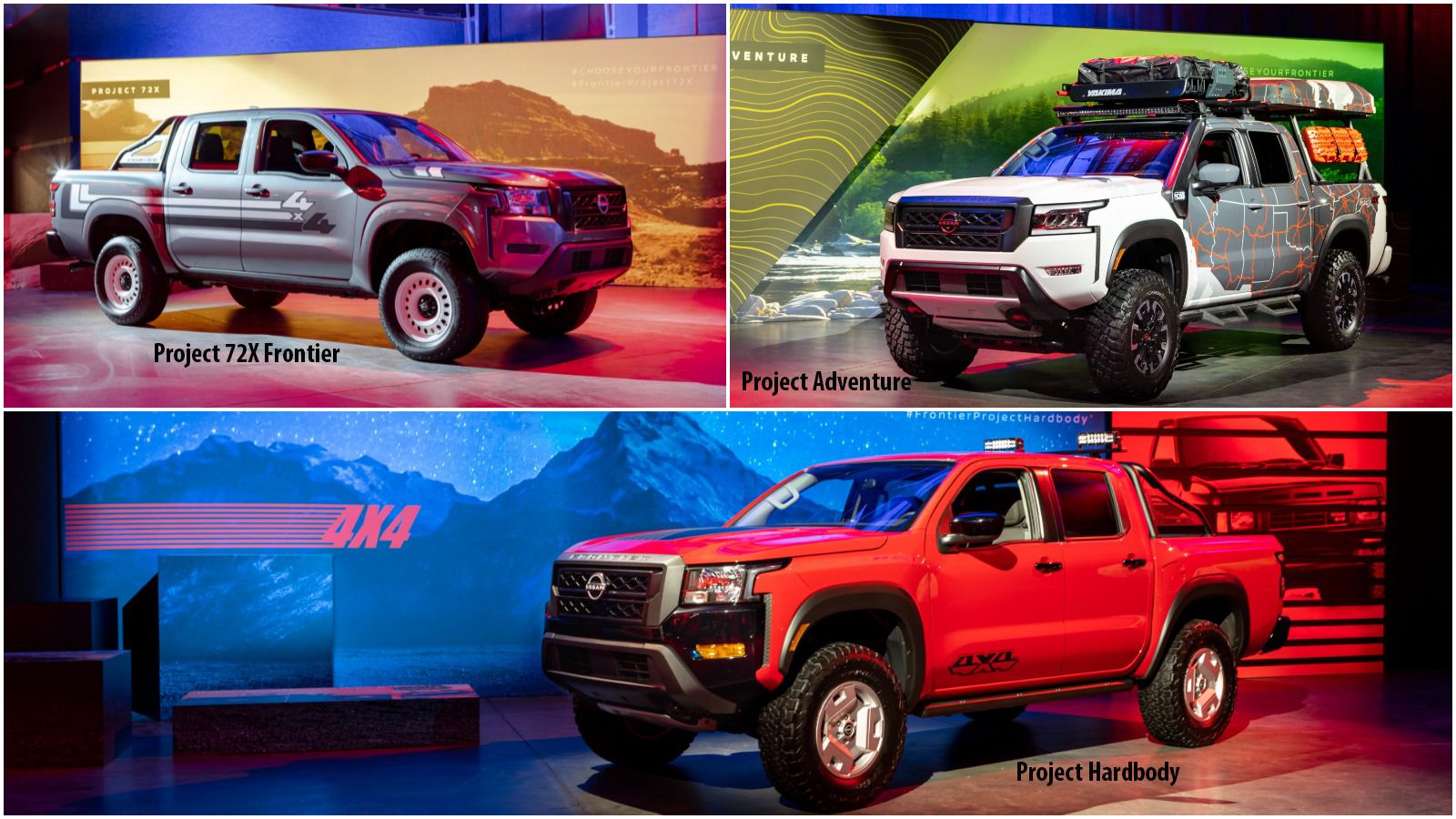 Το σπέσιαλ τρίο του Nissan Frontier (+vid)