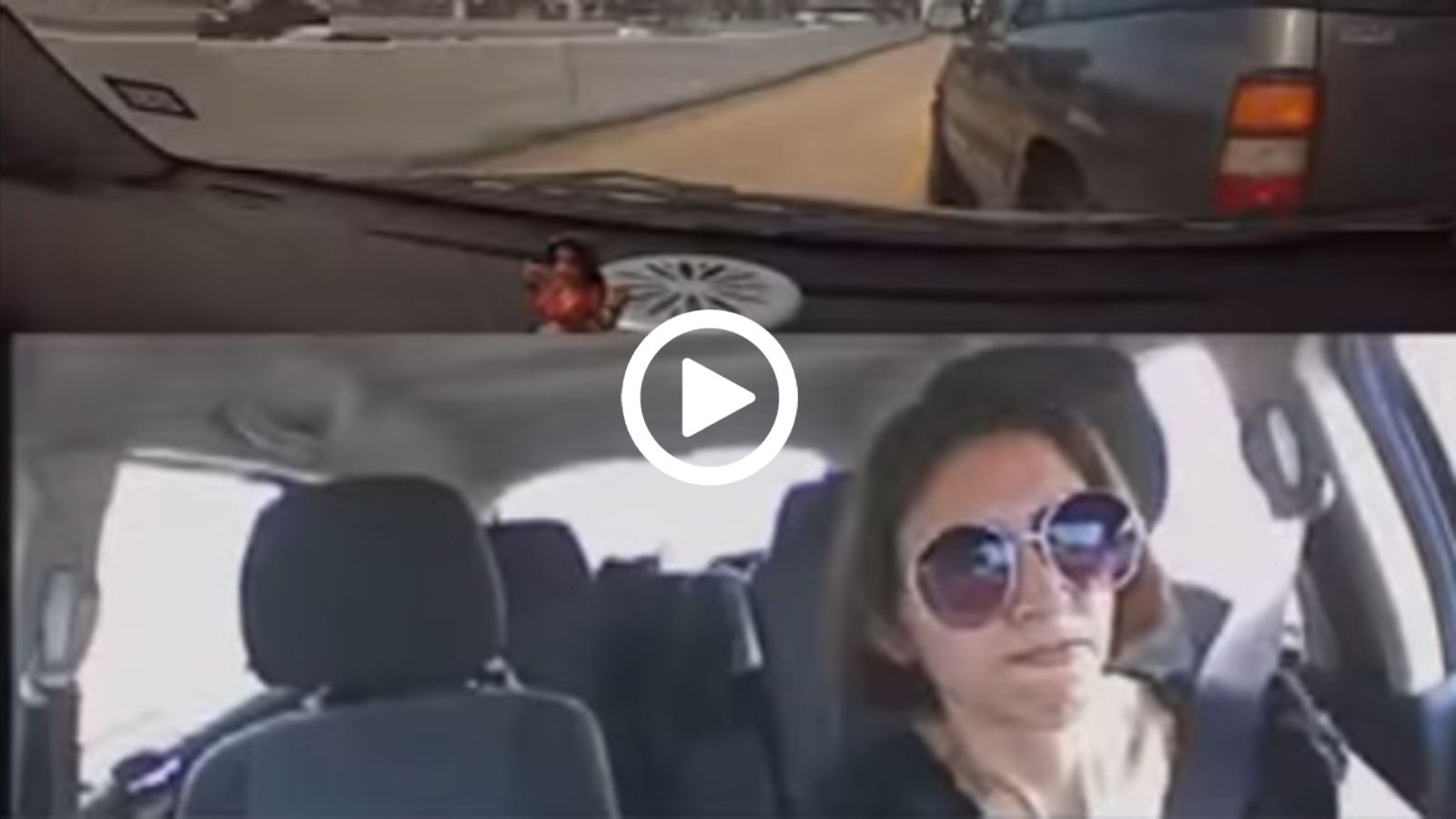 Της ήρθε πάνω της αλλά δεν «μάσησε» γιατί είναι οδηγάρα