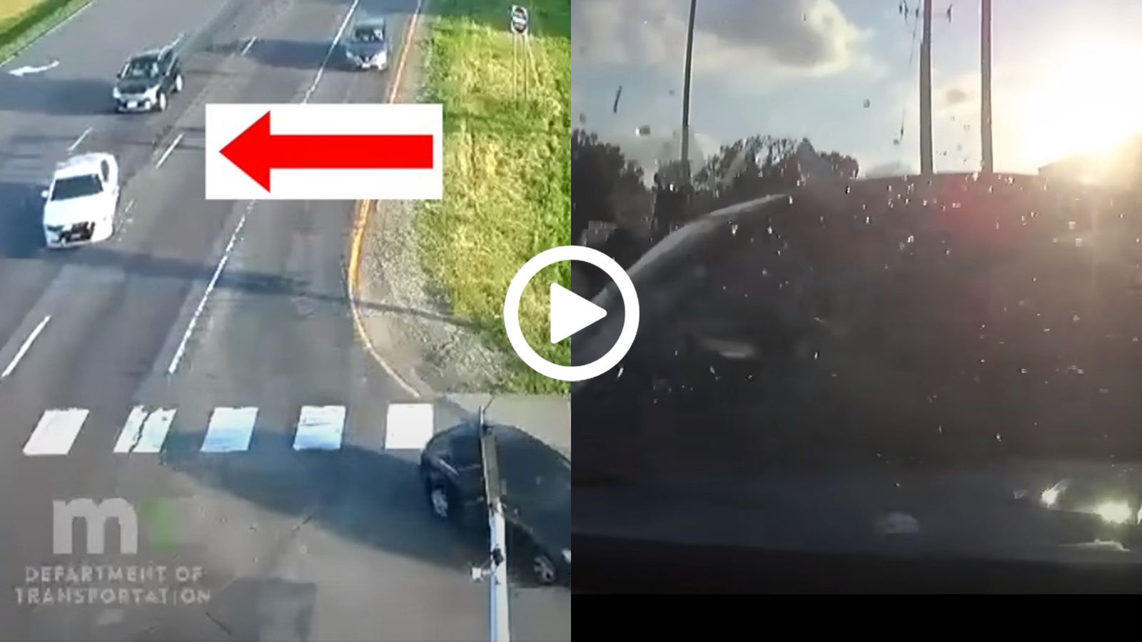 Αστυνομικός ήθελε να στρίψει αλλά έφυγε ευθεία